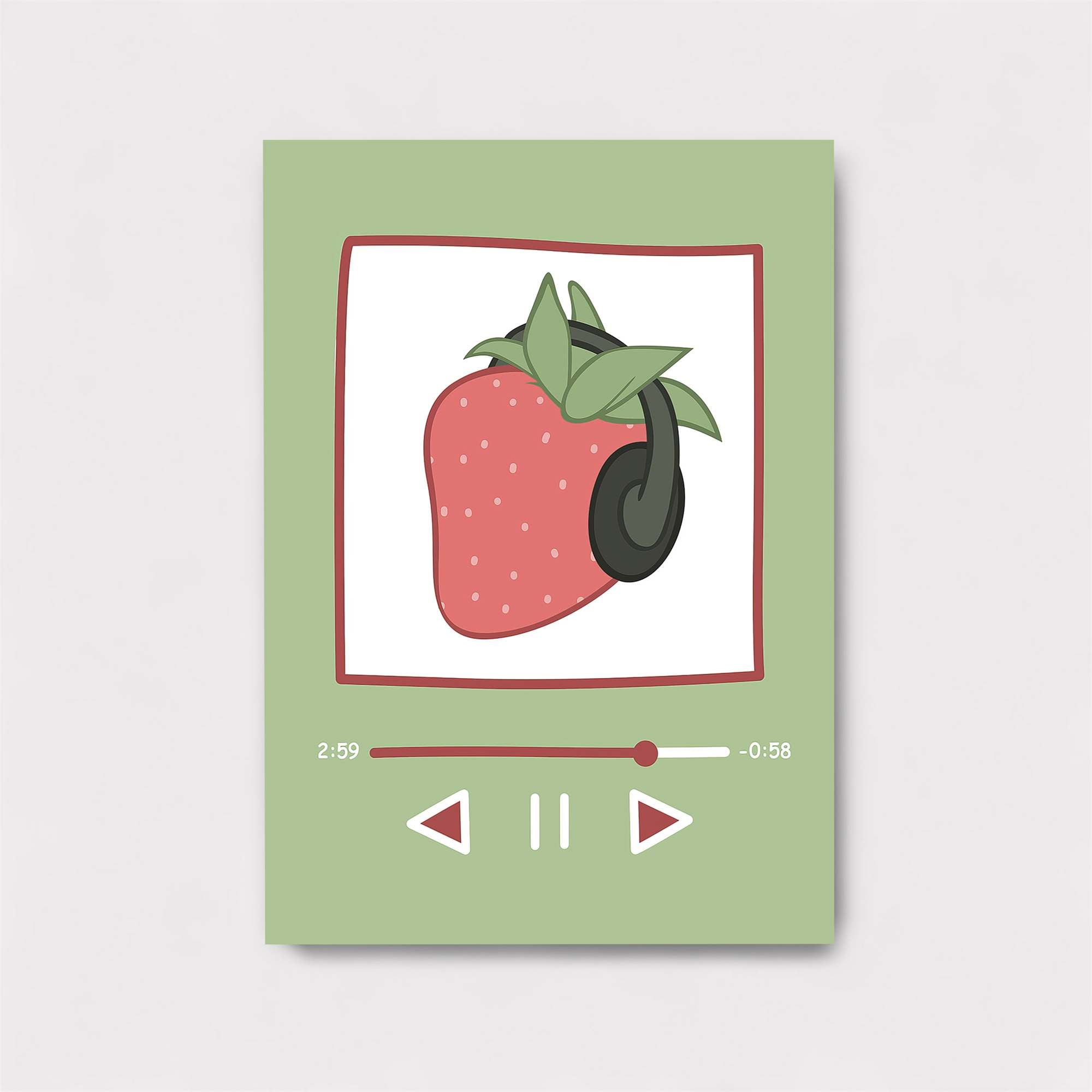 Strawberry Chill Safe Wall Magnetic / M
