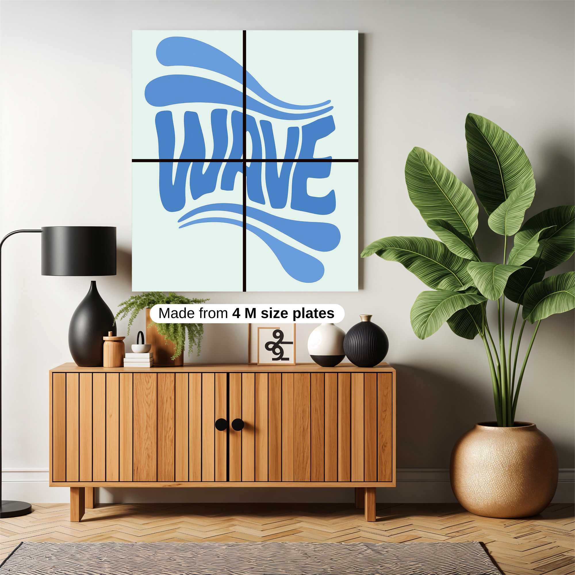 Wave Whimsy Safe Wall Magnetic / M