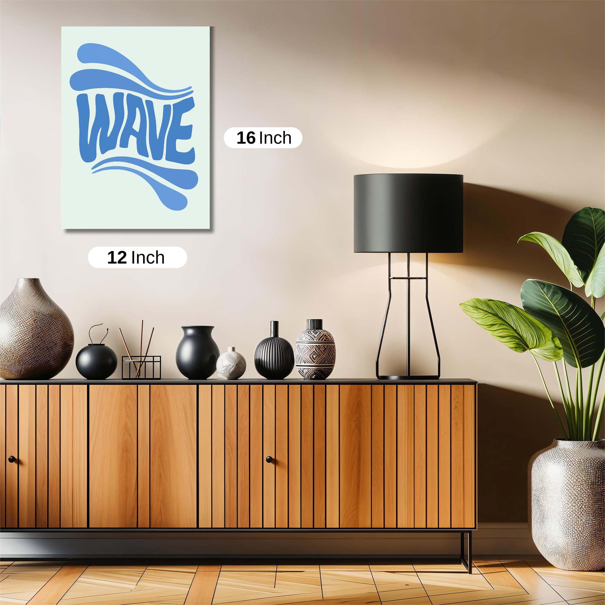 Wave Whimsy Safe Wall Magnetic / M