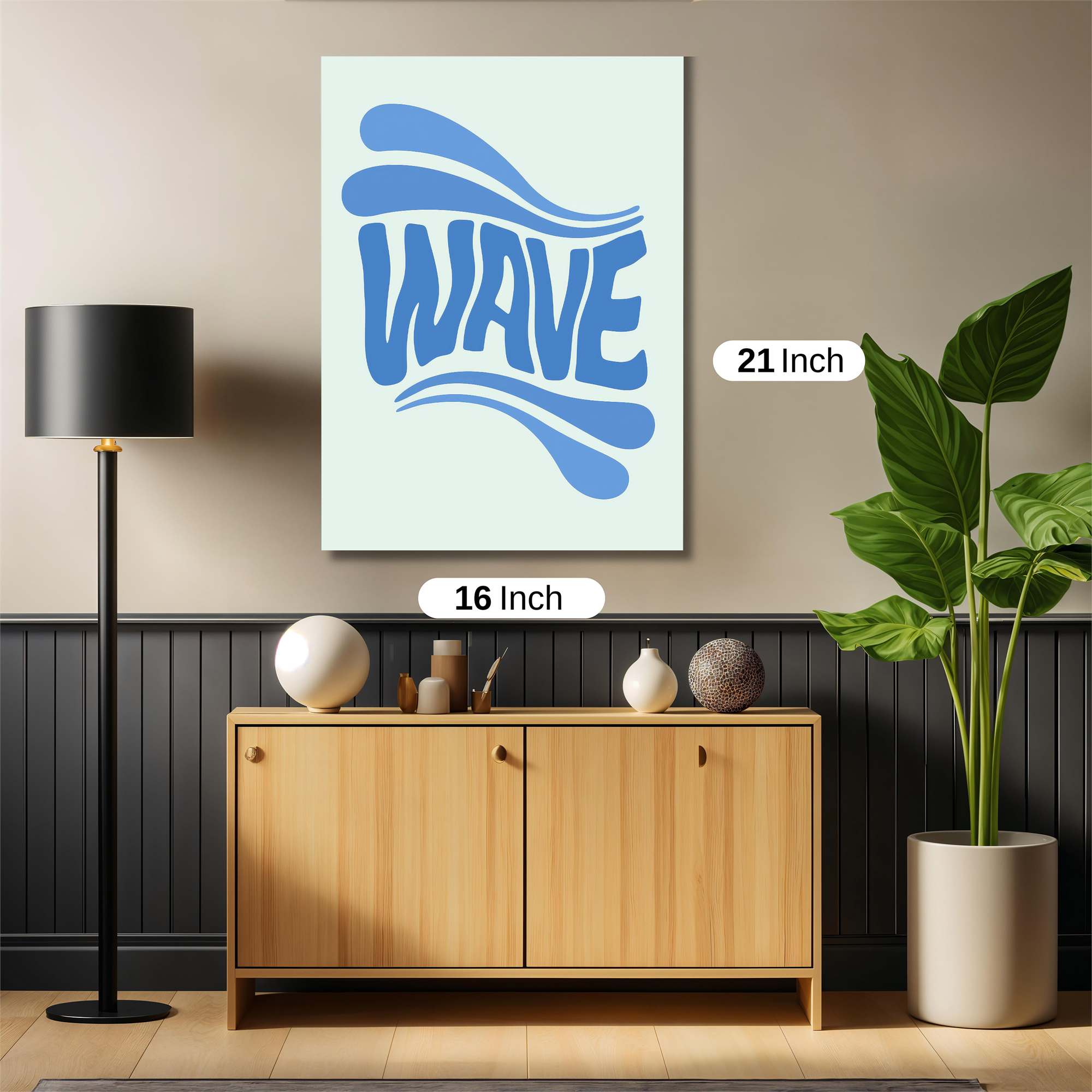Wave Whimsy Safe Wall Magnetic / M