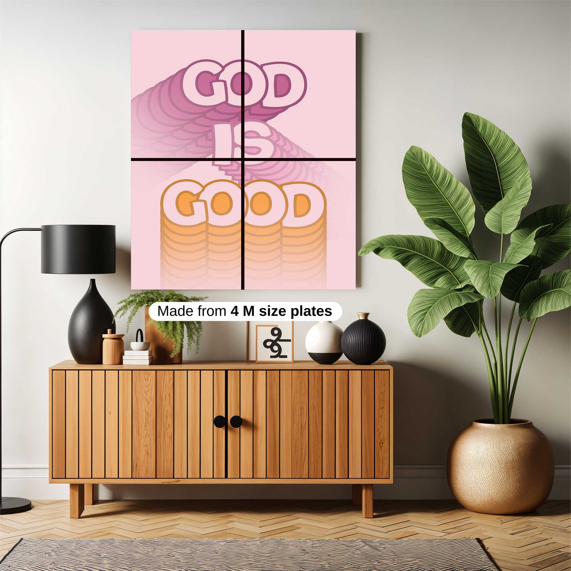 God Joyful Safe Wall Magnetic / M