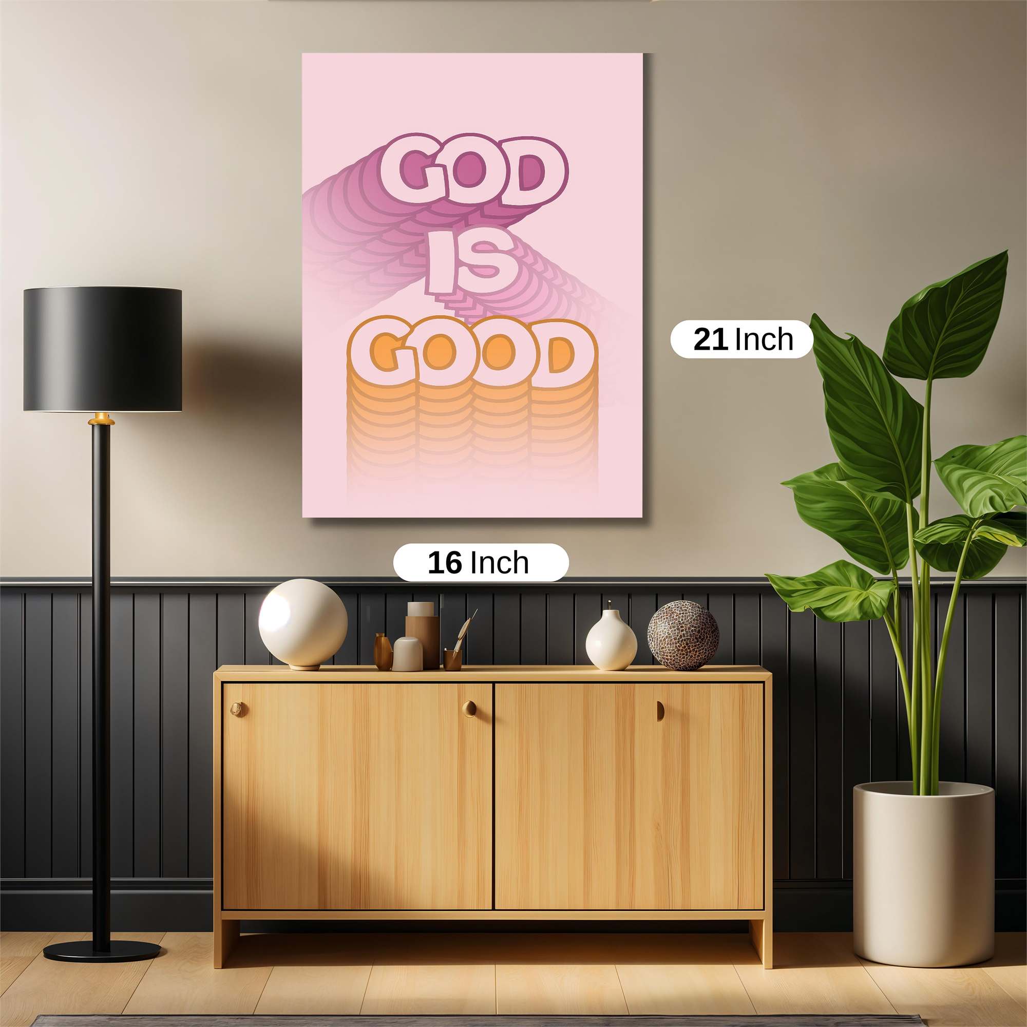 God Joyful Safe Wall Magnetic / M