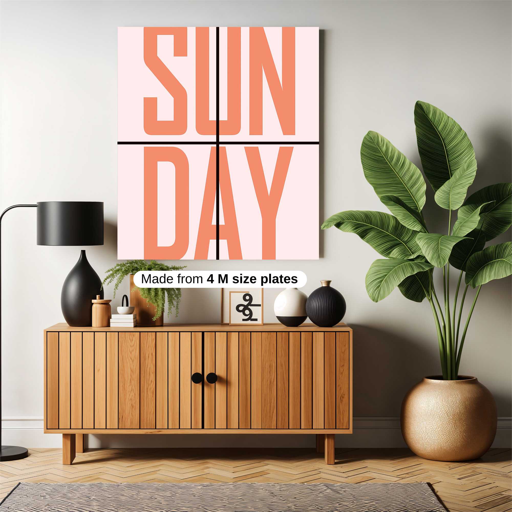Sunday Serenity Safe Wall Magnetic / M