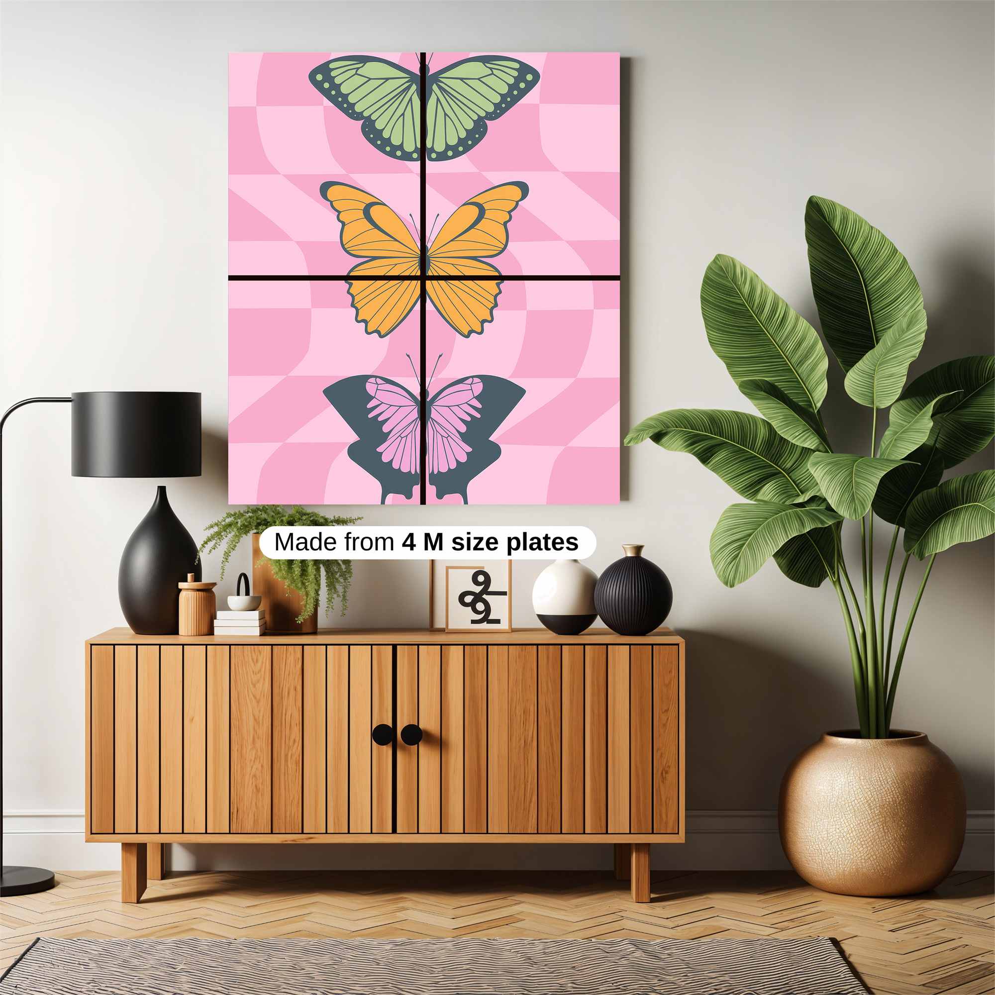 Butterfly Bliss Safe Wall Magnetic / M