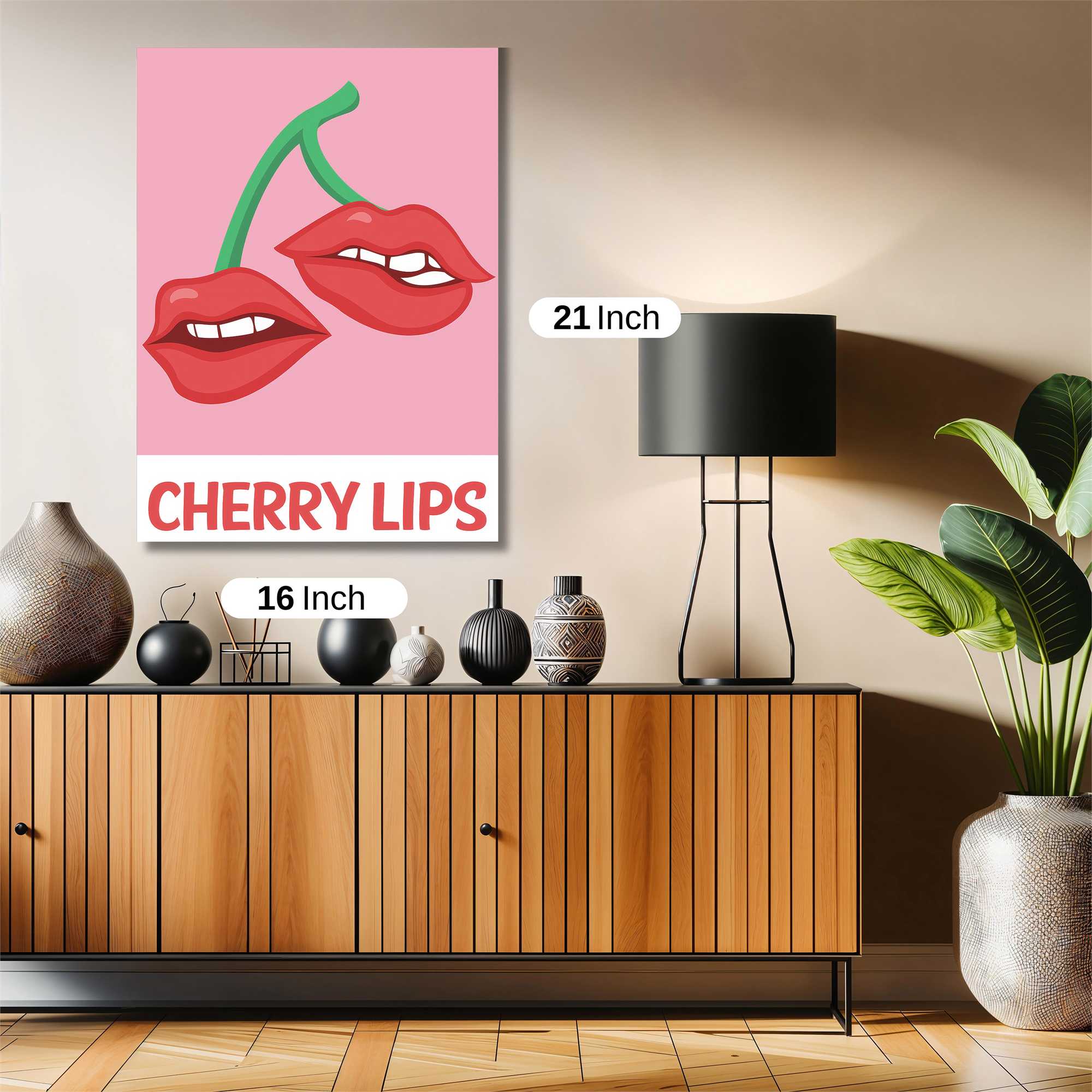Cherry Flirt Safe Wall Magnetic / M
