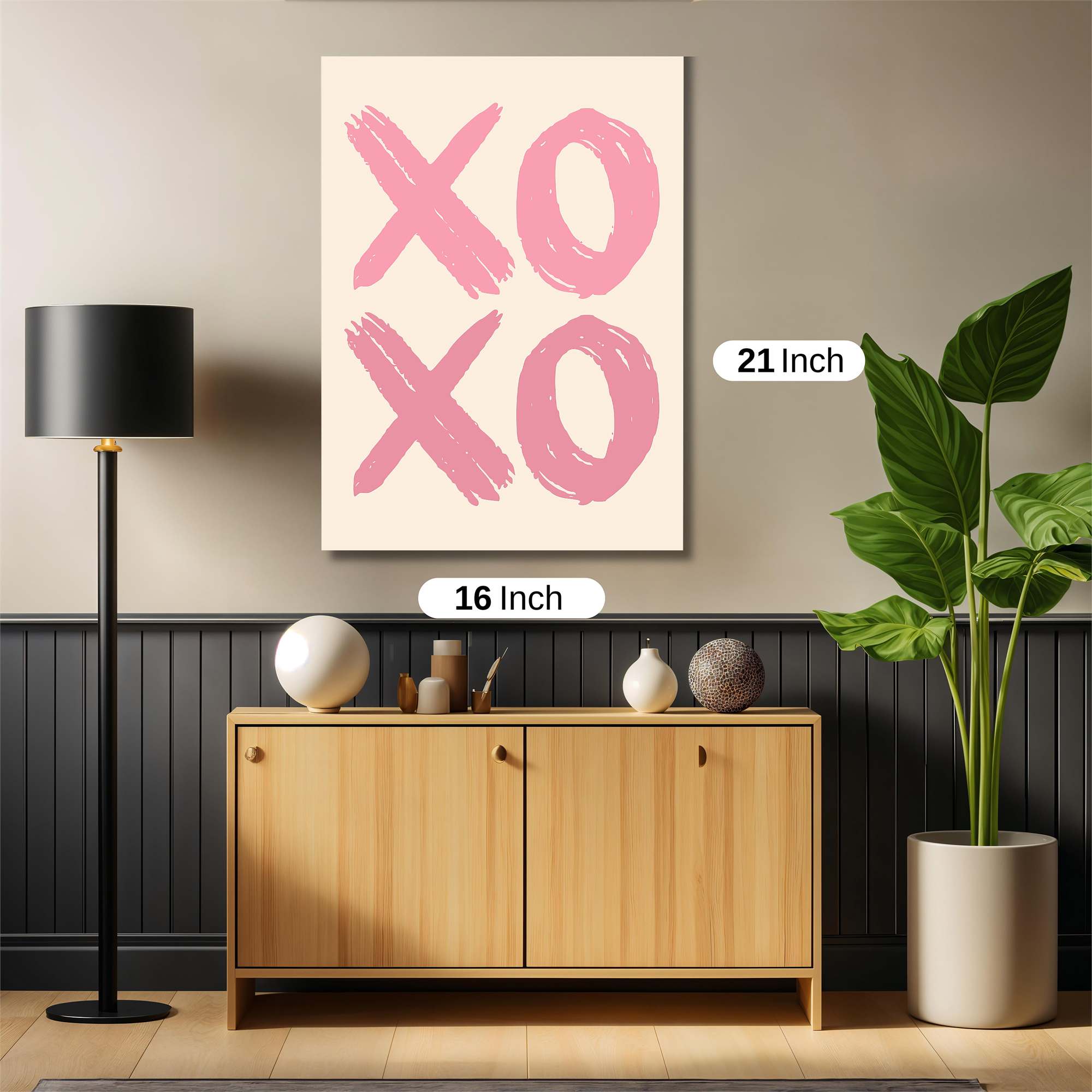Hugs Kisses Safe Wall Magnetic / M