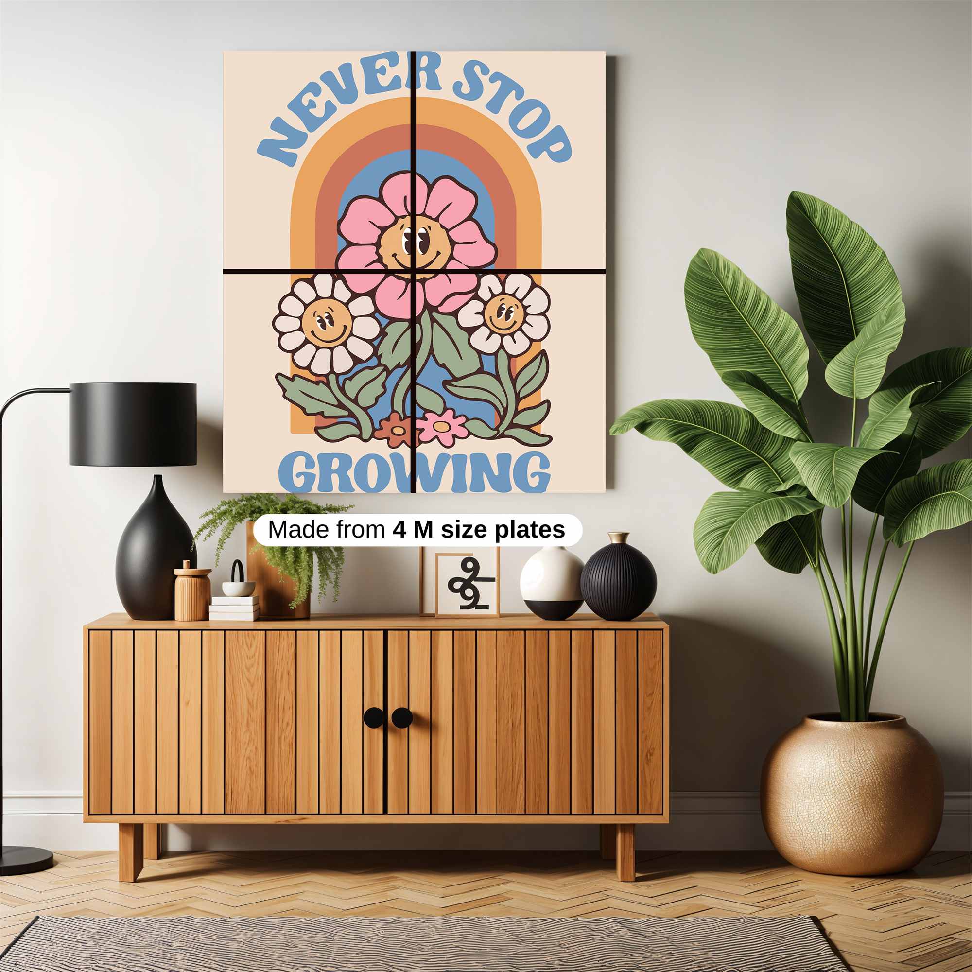 Flower Joy Safe Wall Magnetic / M