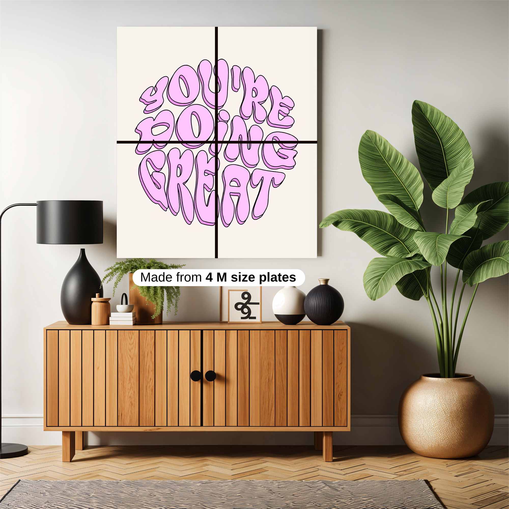 Motivation Whimsy Safe Wall Magnetic / M