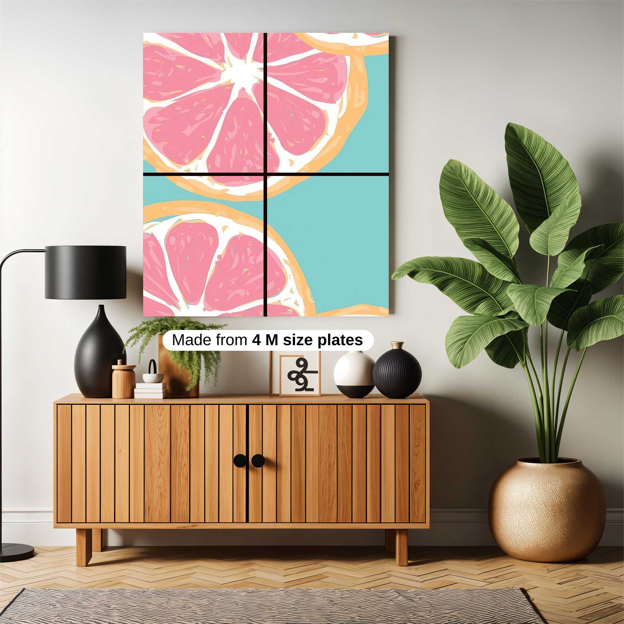 Grapefruit Bliss Safe Wall Magnetic / M