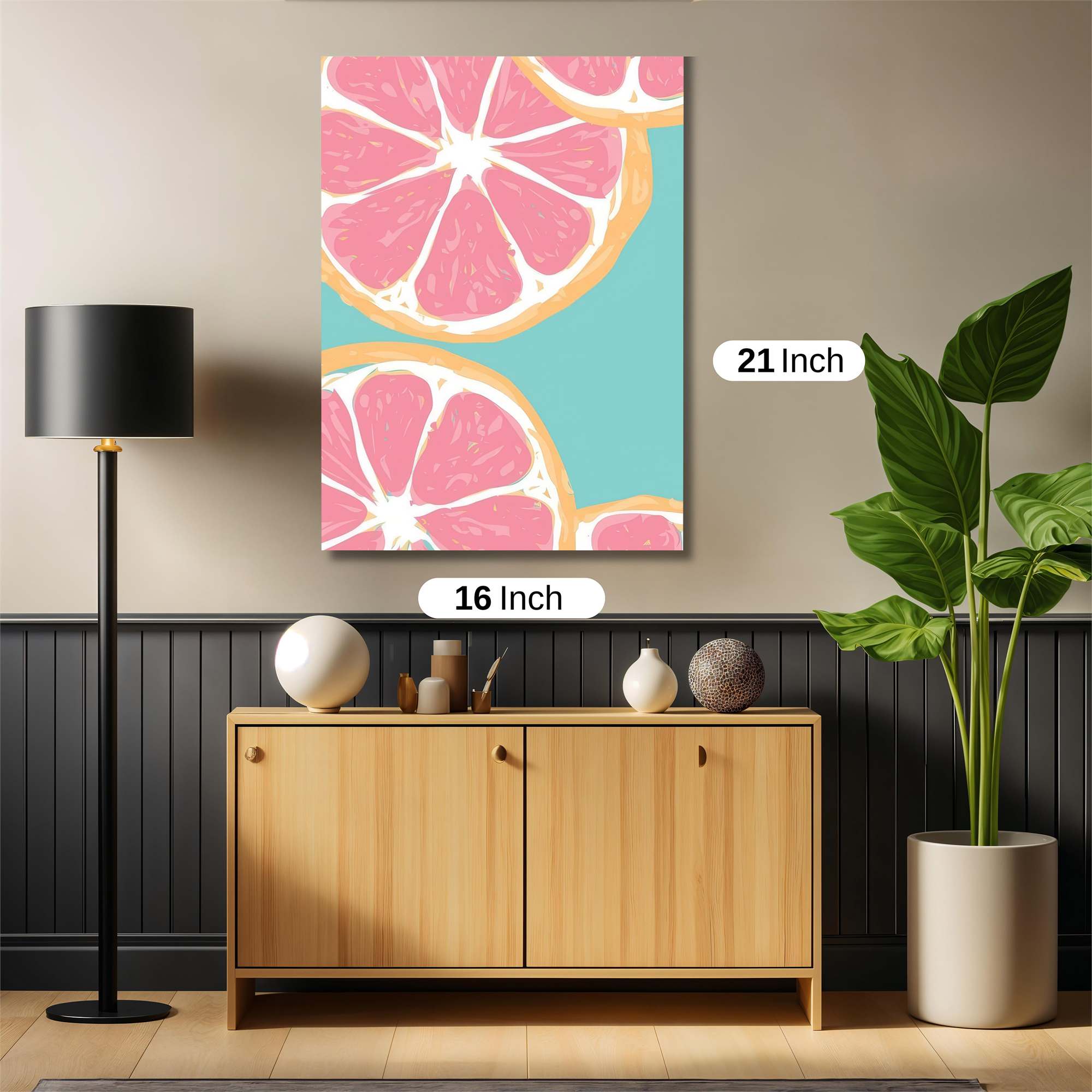 Grapefruit Bliss Safe Wall Magnetic / M