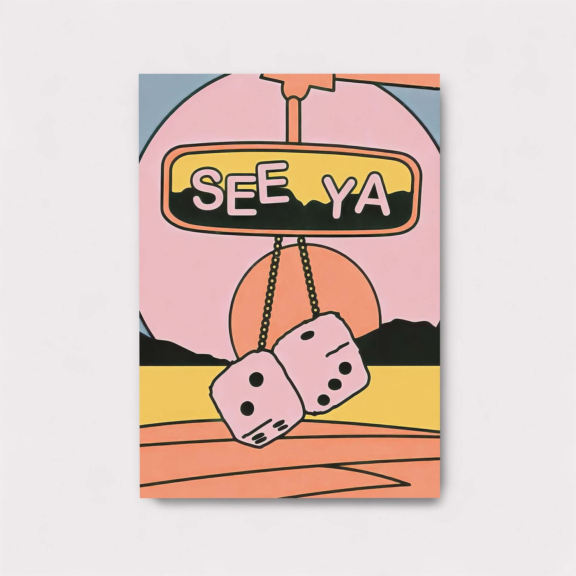 Dice Farewell Safe Wall Magnetic / M