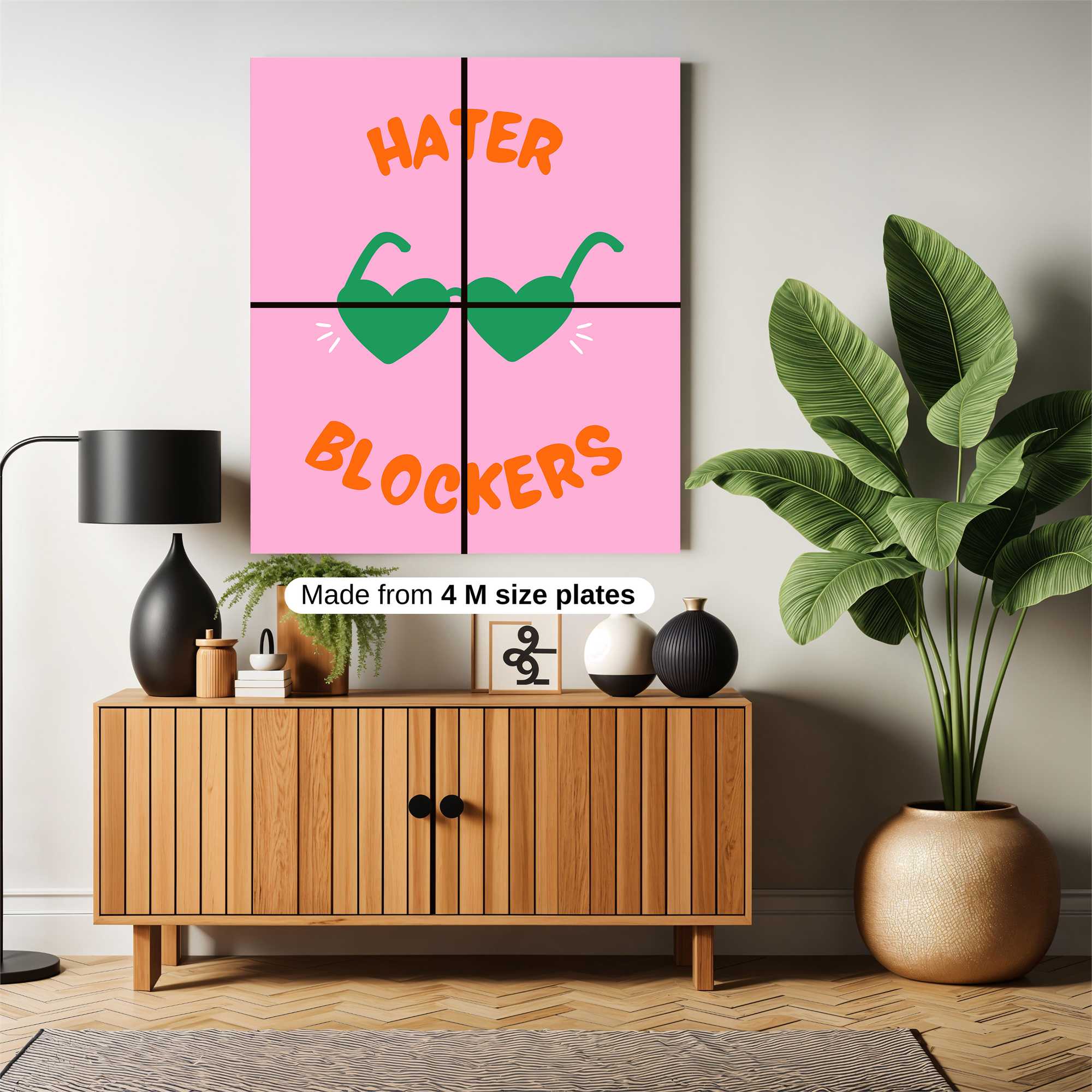 Hater Harmony Safe Wall Magnetic / M