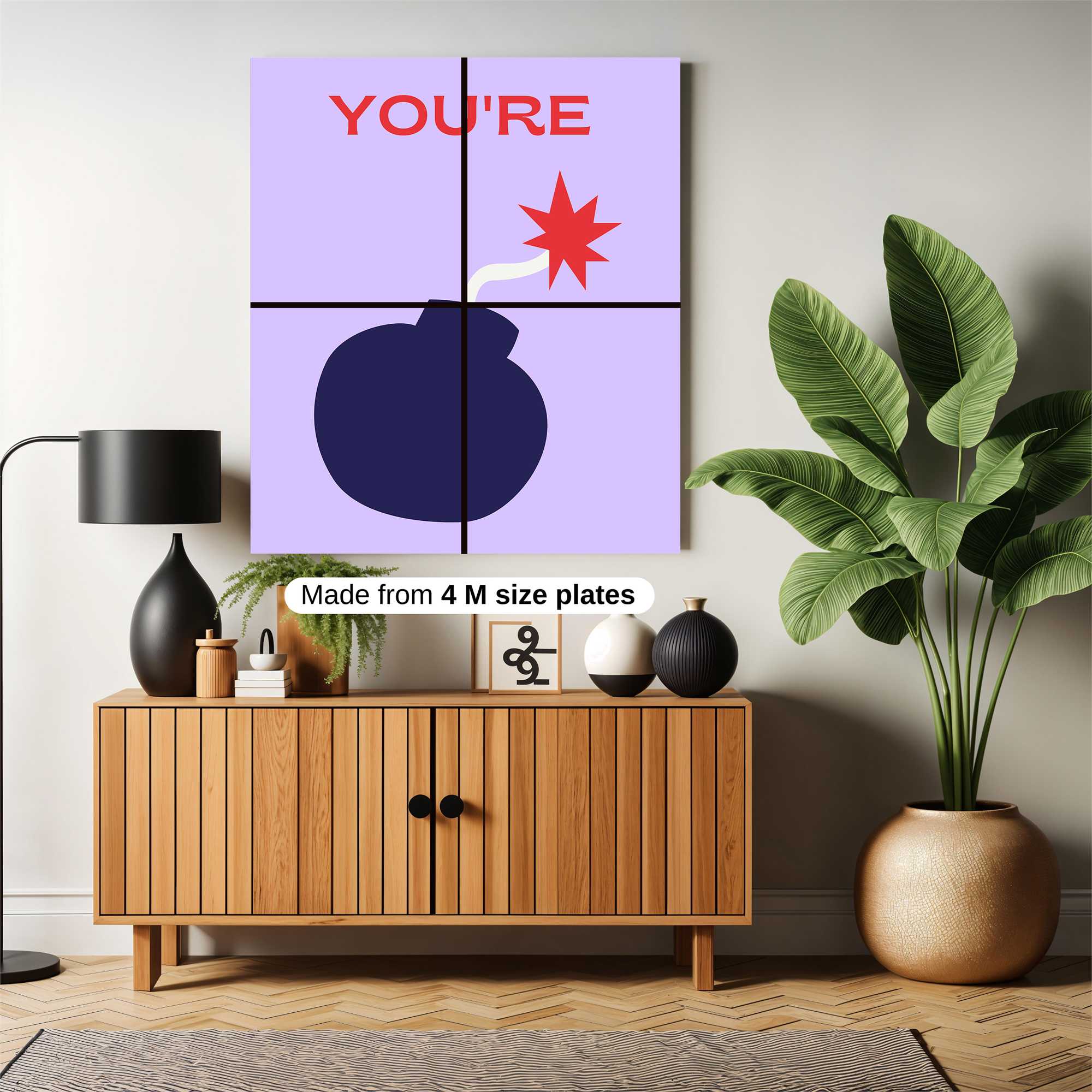 You're Dynamite Safe Wall Magnetic / M
