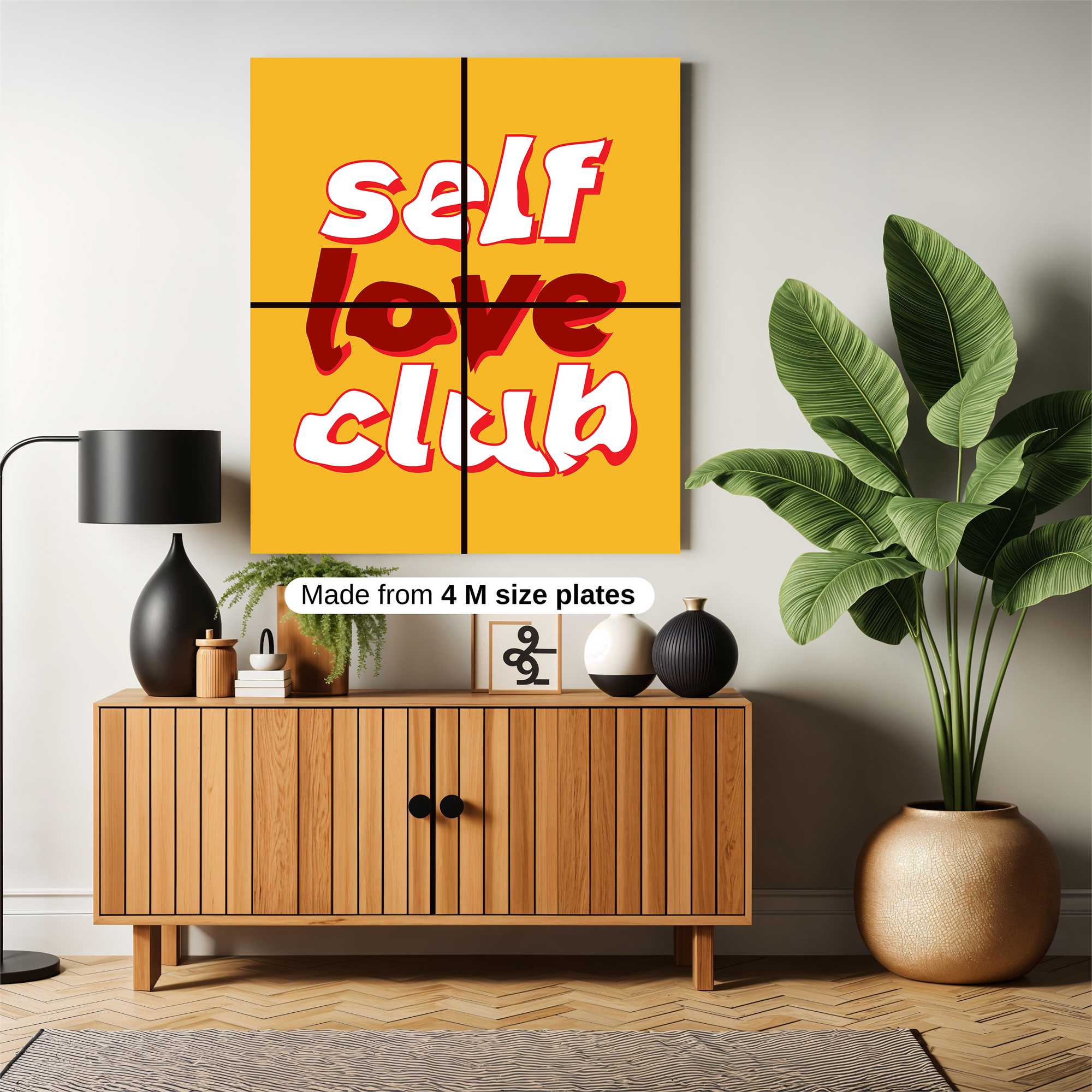 Love Embrace Safe Wall Magnetic / M