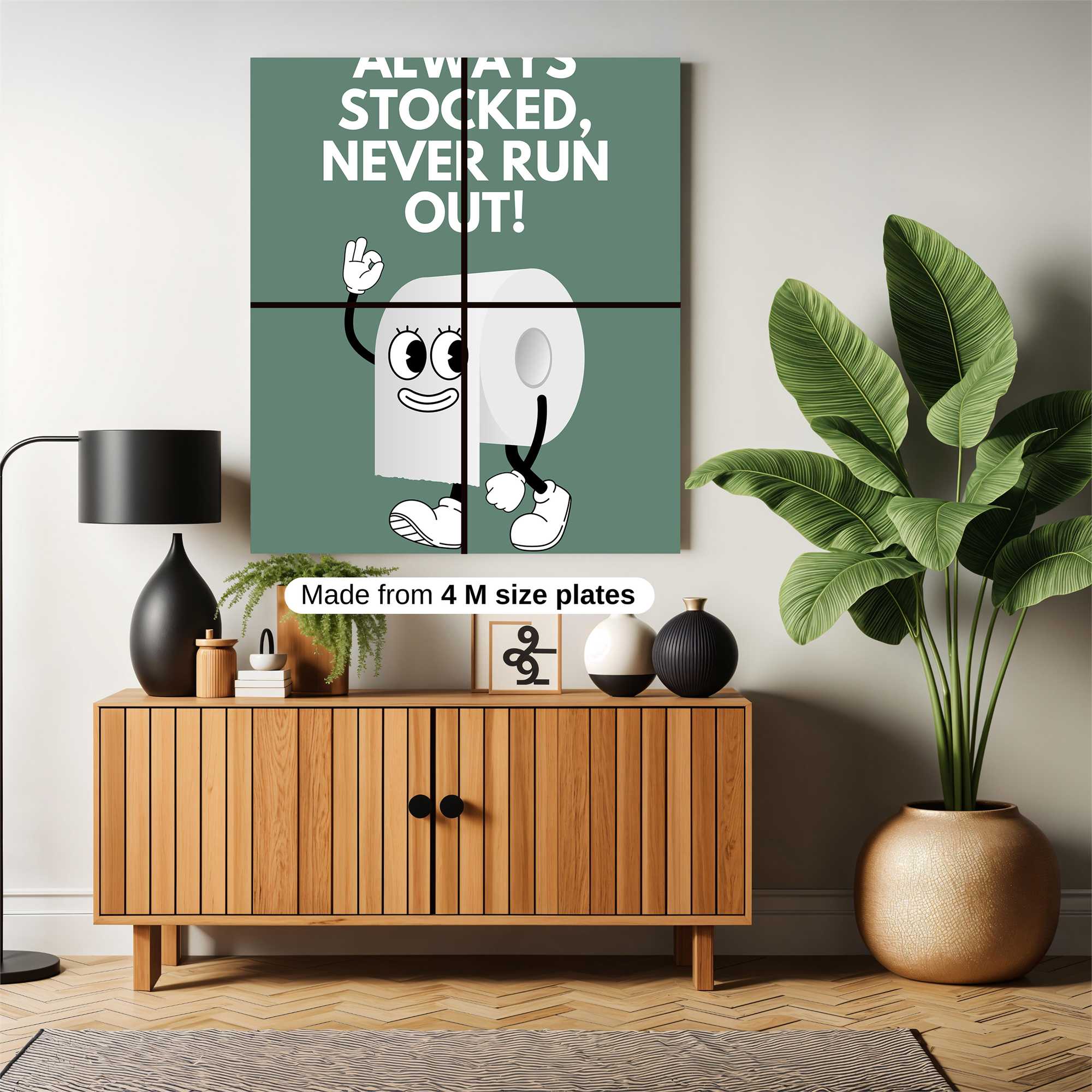 Toilet Triumph Safe Wall Magnetic / M