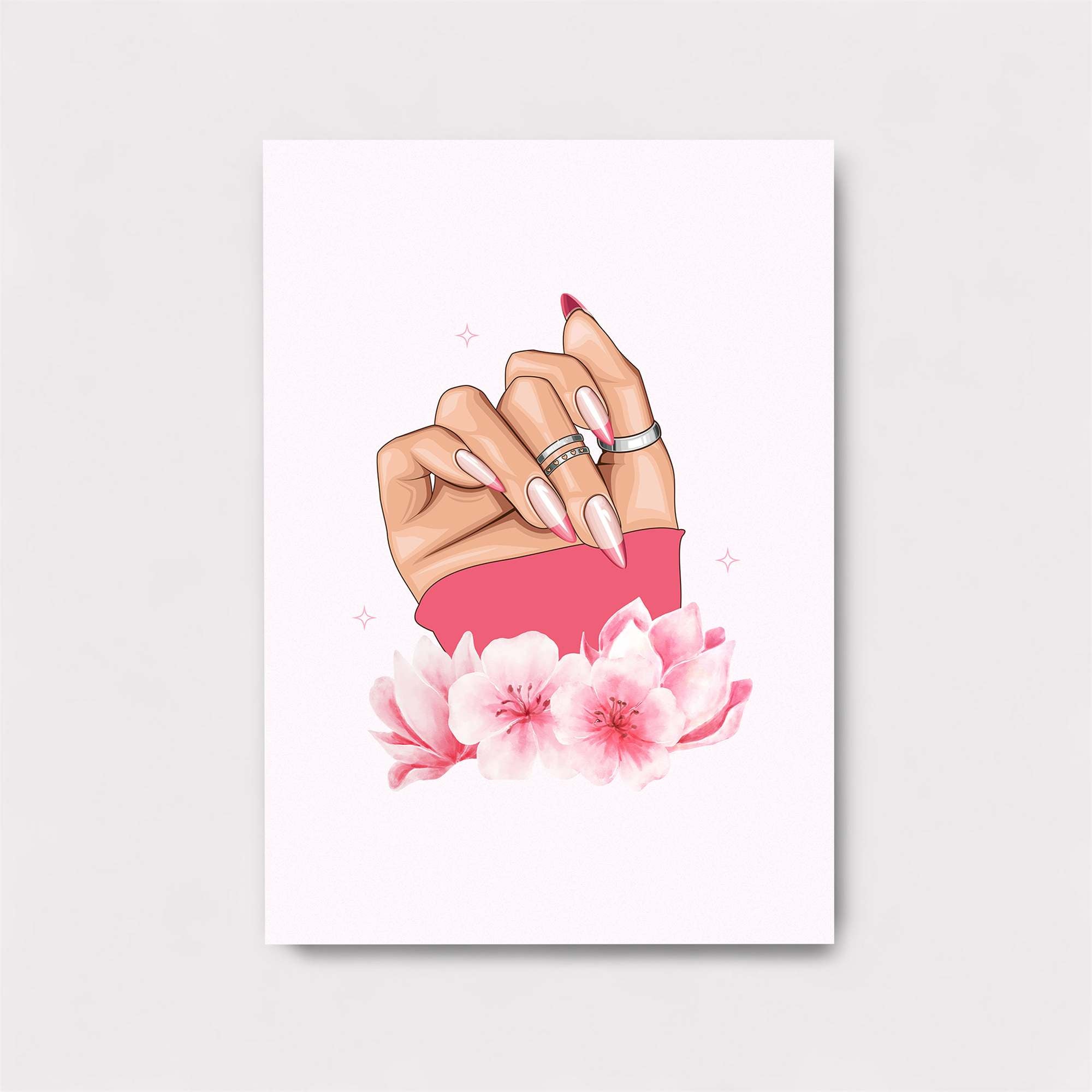 Flower Elegance Safe Wall Magnetic / M