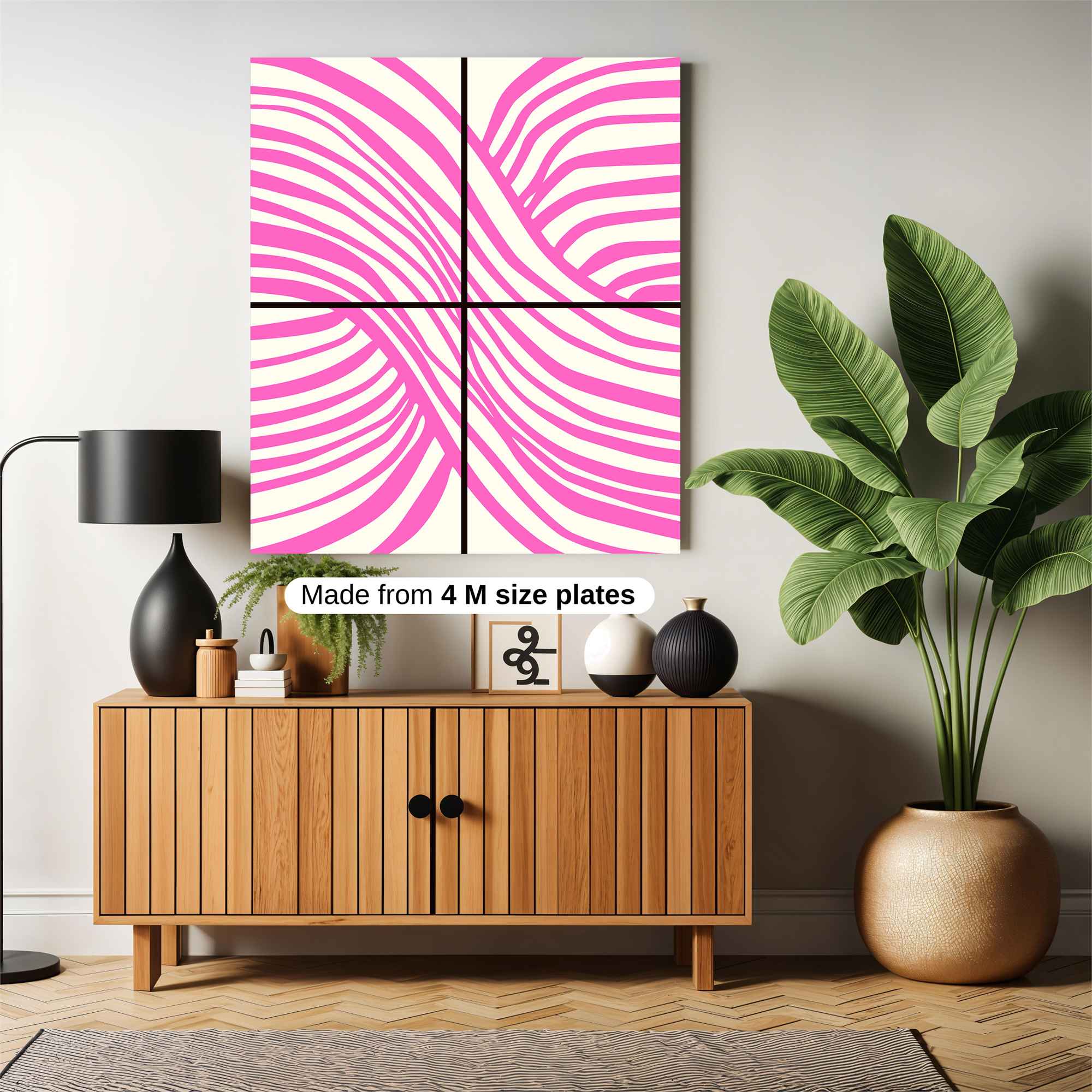 Ribbon Whimsy Safe Wall Magnetic / M