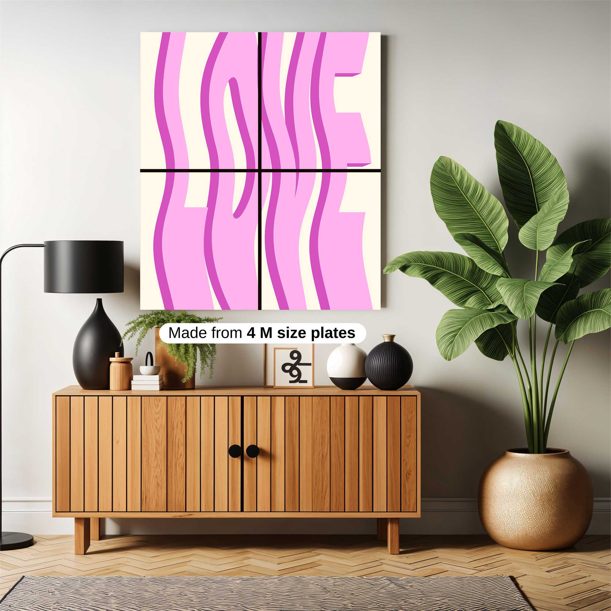 Love Whimsy Safe Wall Magnetic / M