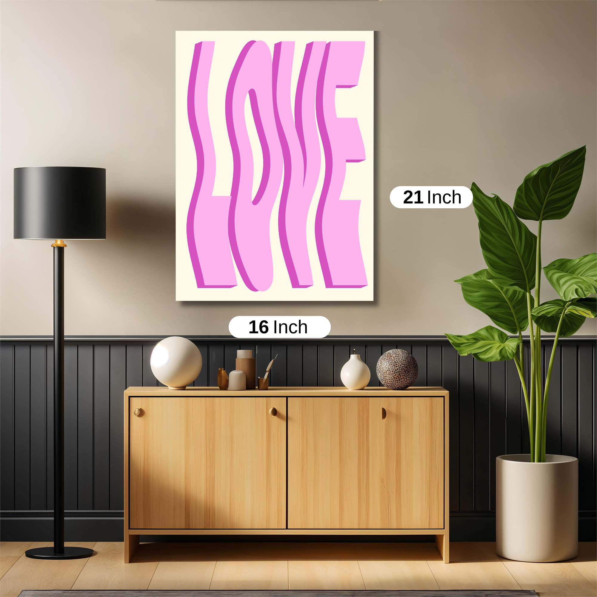 Love Whimsy Safe Wall Magnetic / M