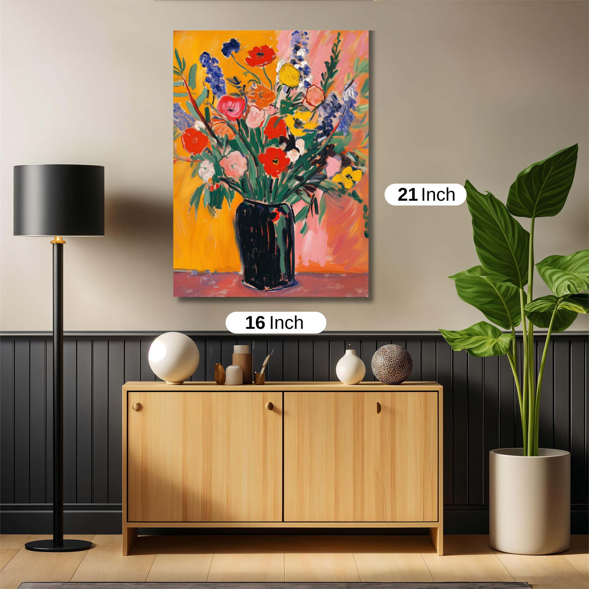 Floral Joy Safe Wall Magnetic / M