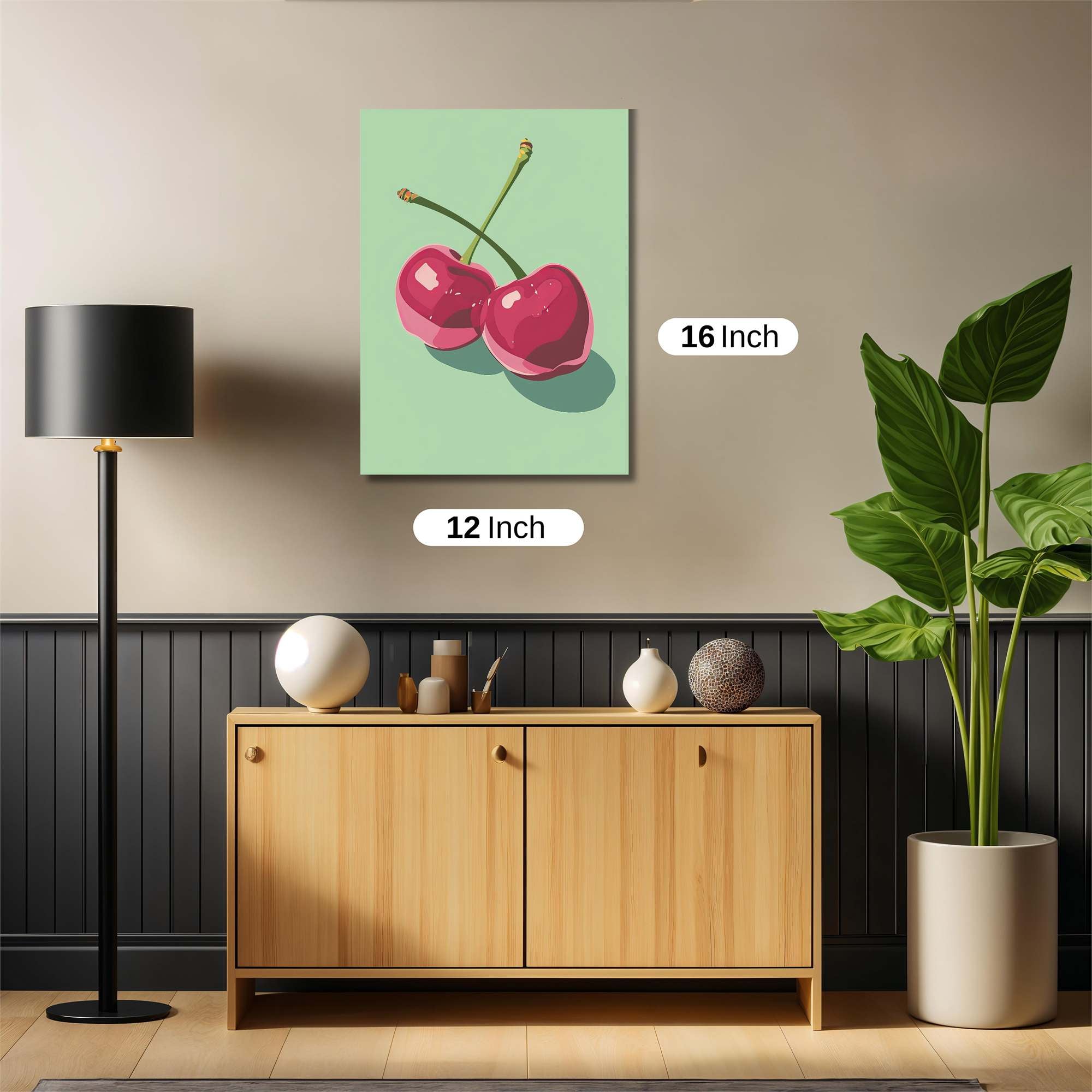 Cherry Bliss Safe Wall Magnetic / M