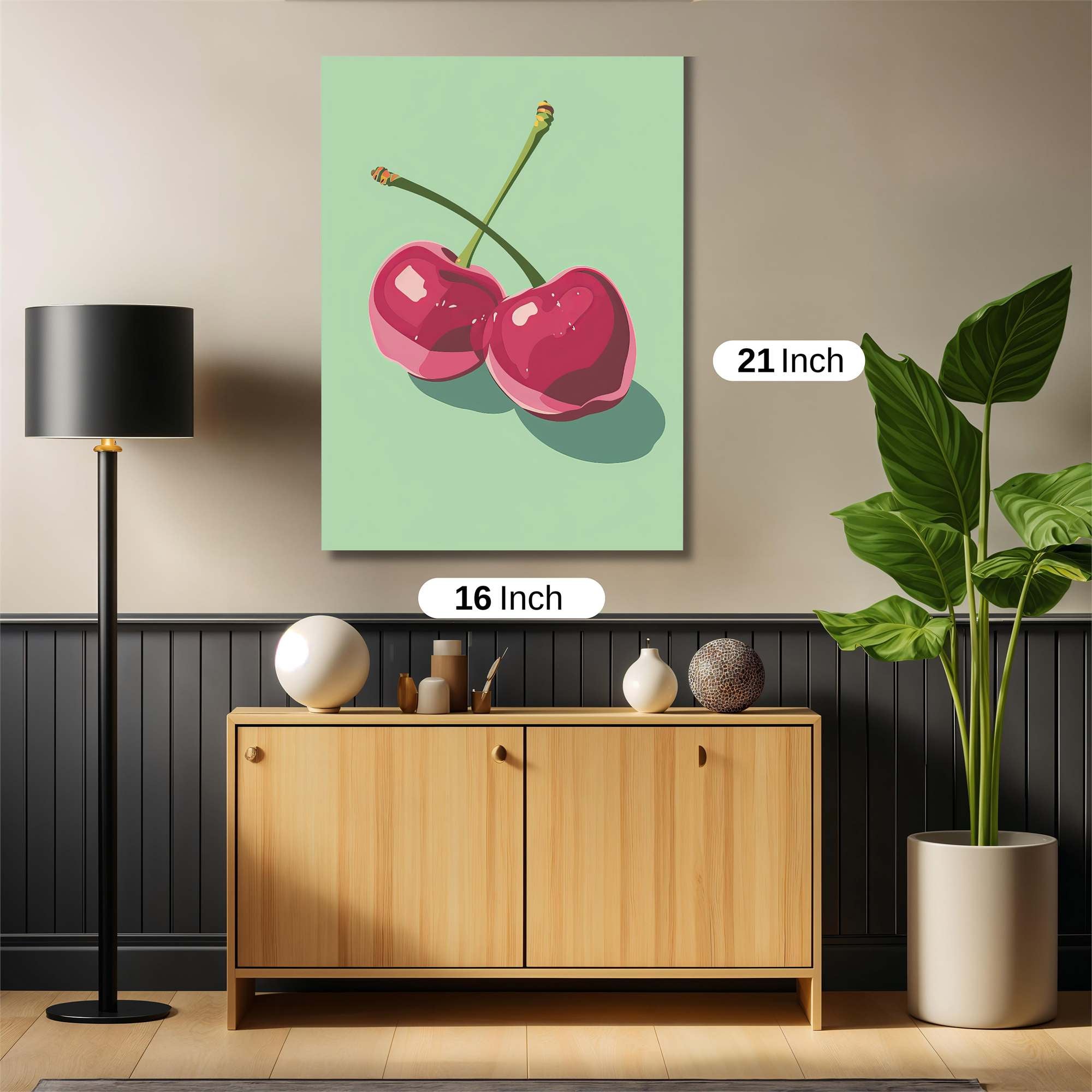 Cherry Bliss Safe Wall Magnetic / M