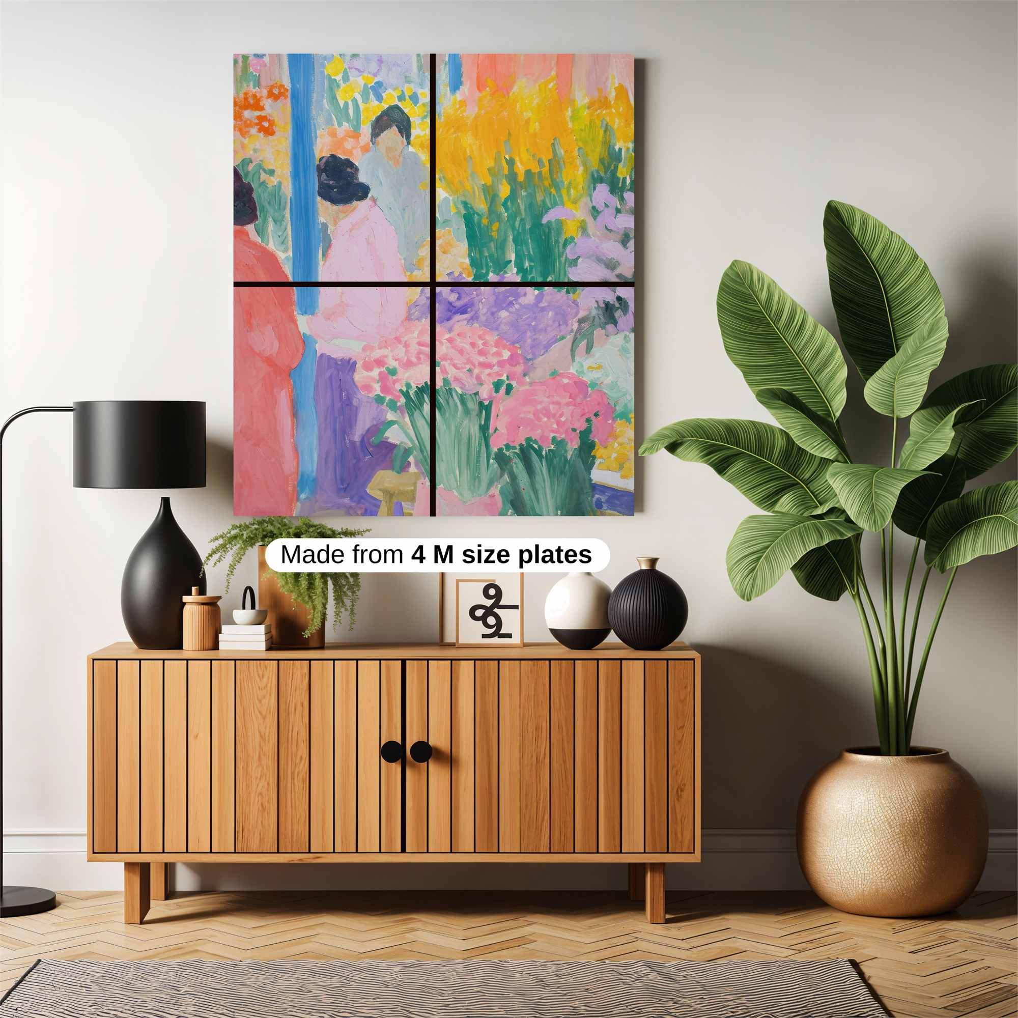 Floral Joy Safe Wall Magnetic / M