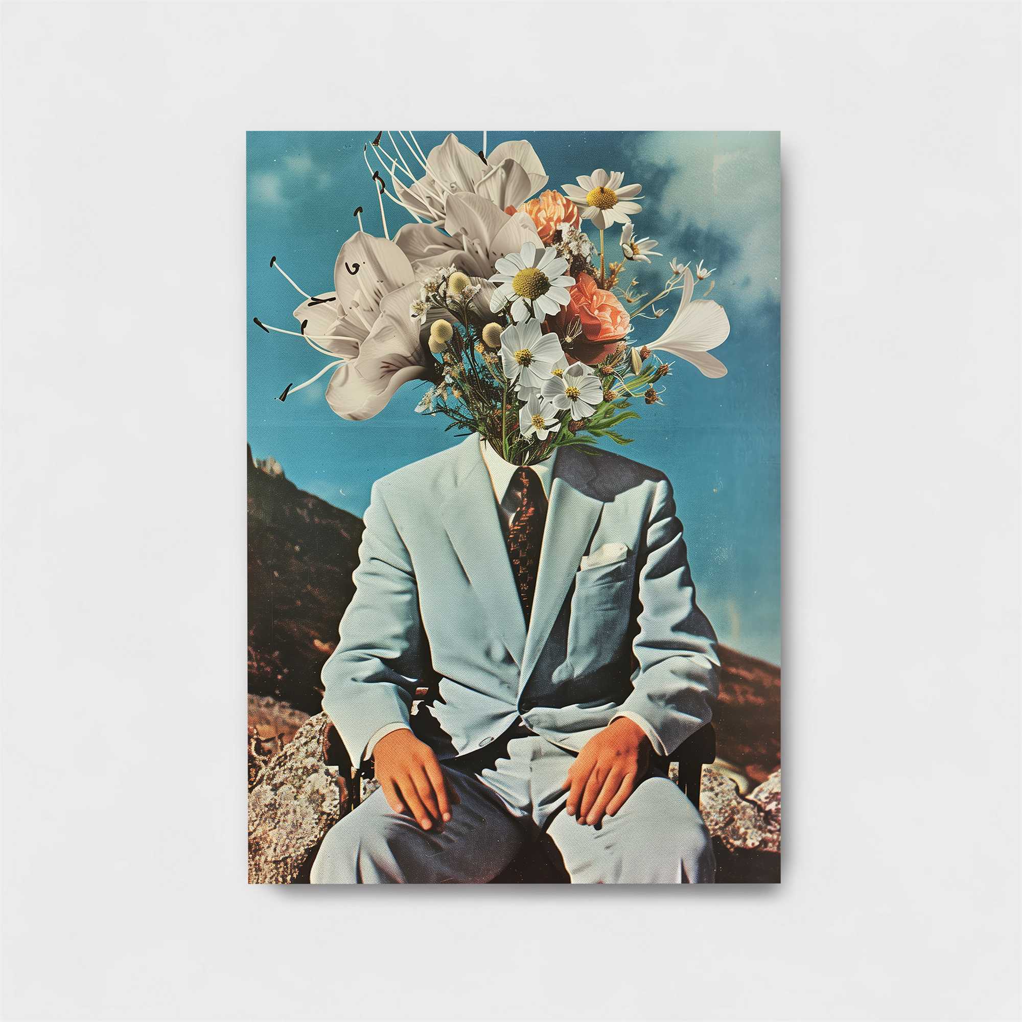 Floral Serenity Safe Wall Magnetic / M