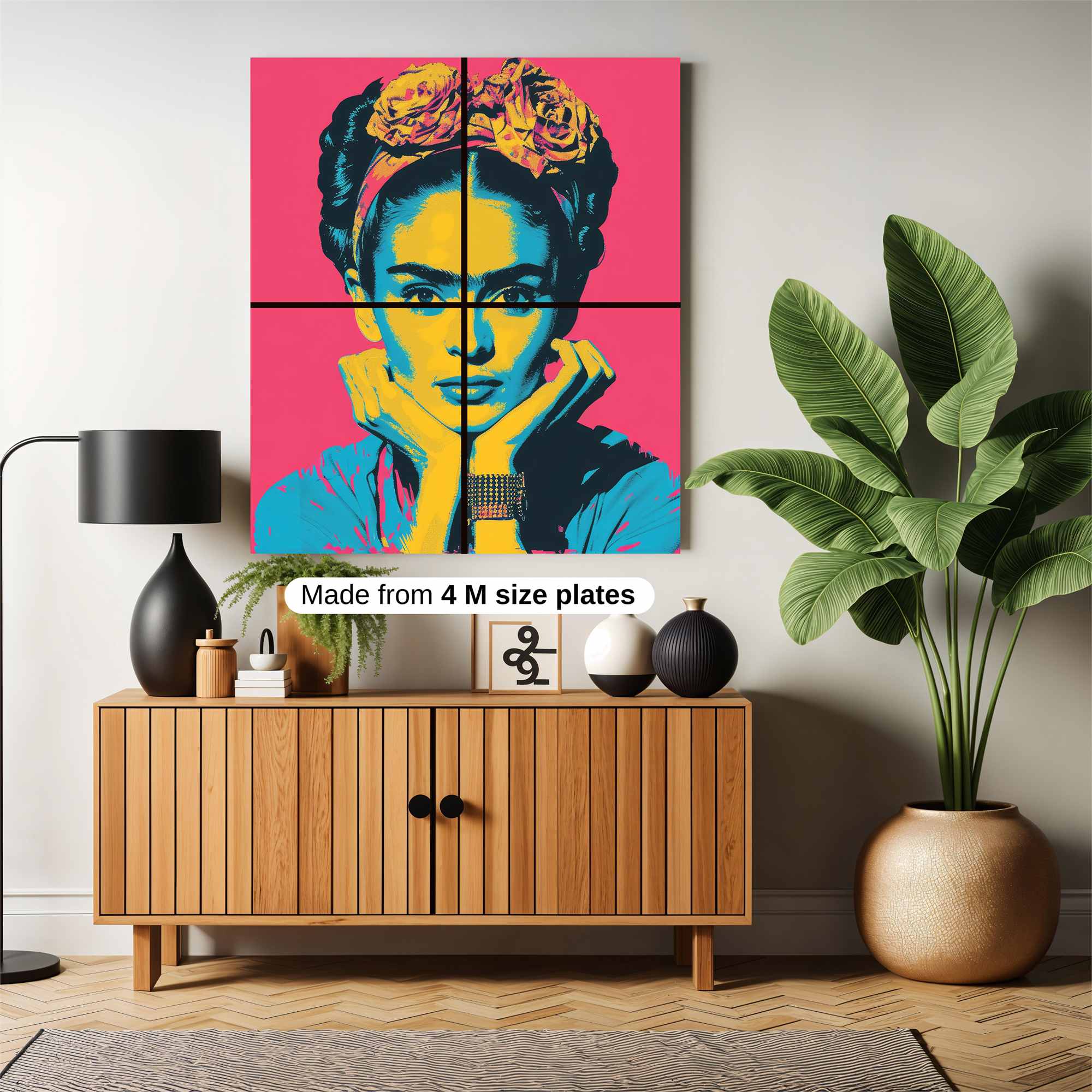Kahlo Vibrant Safe Wall Magnetic / M