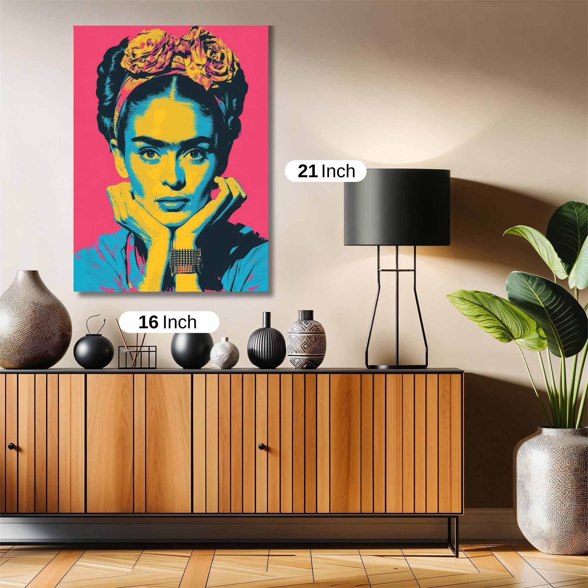 Kahlo Vibrant Safe Wall Magnetic / M