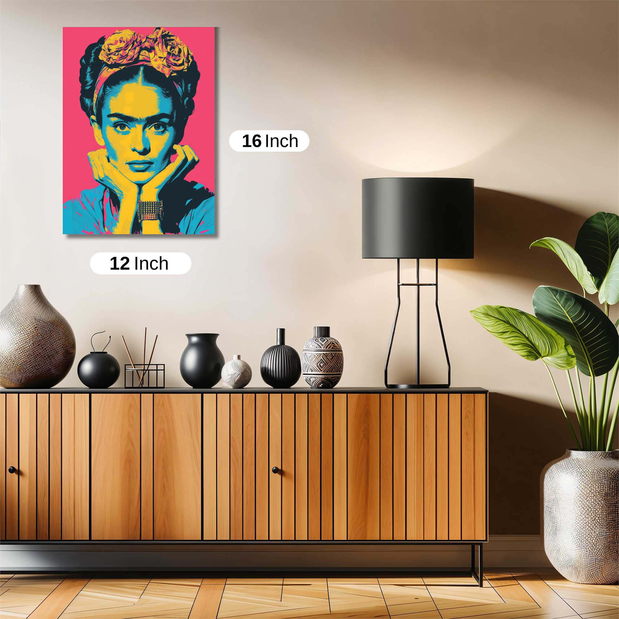 Kahlo Vibrant Safe Wall Magnetic / M
