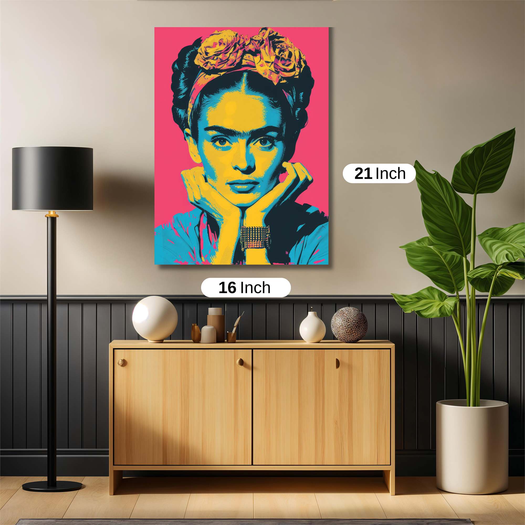 Kahlo Vibrant Safe Wall Magnetic / M