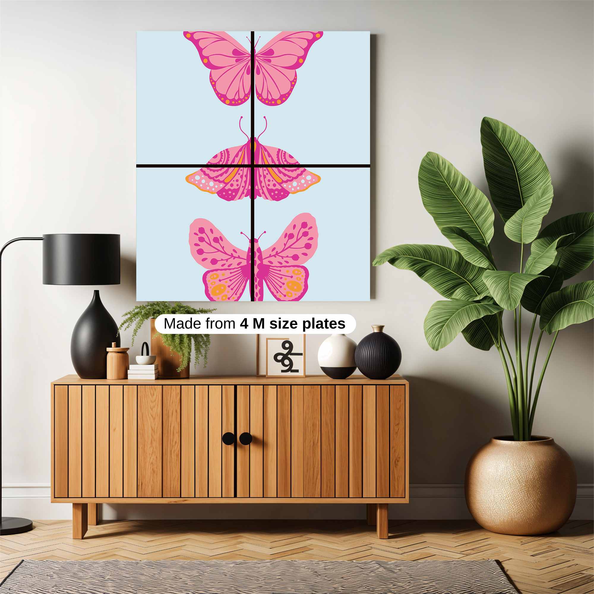 Butterfly Bliss Safe Wall Magnetic / M