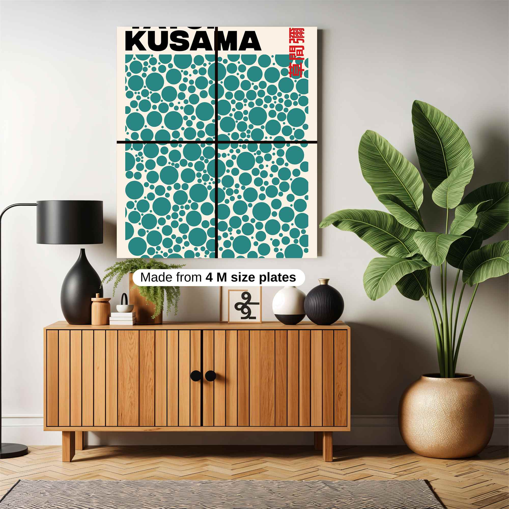Kusama Kaleidoscope Safe Wall Magnetic / M