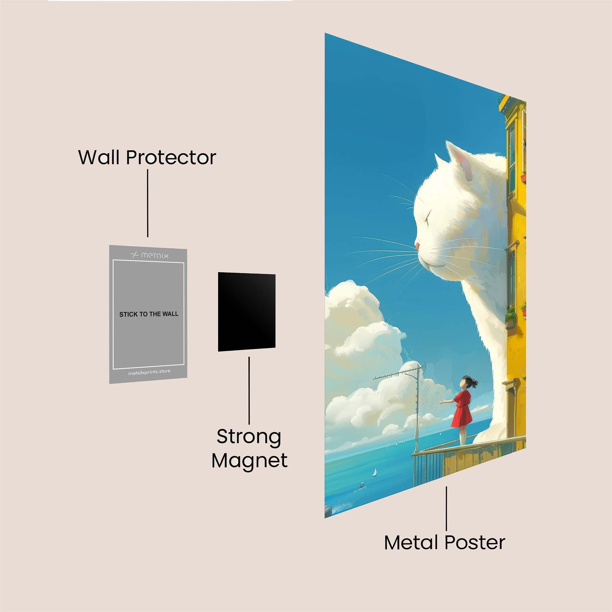 Giant Serenity Safe Wall Magnetic / M