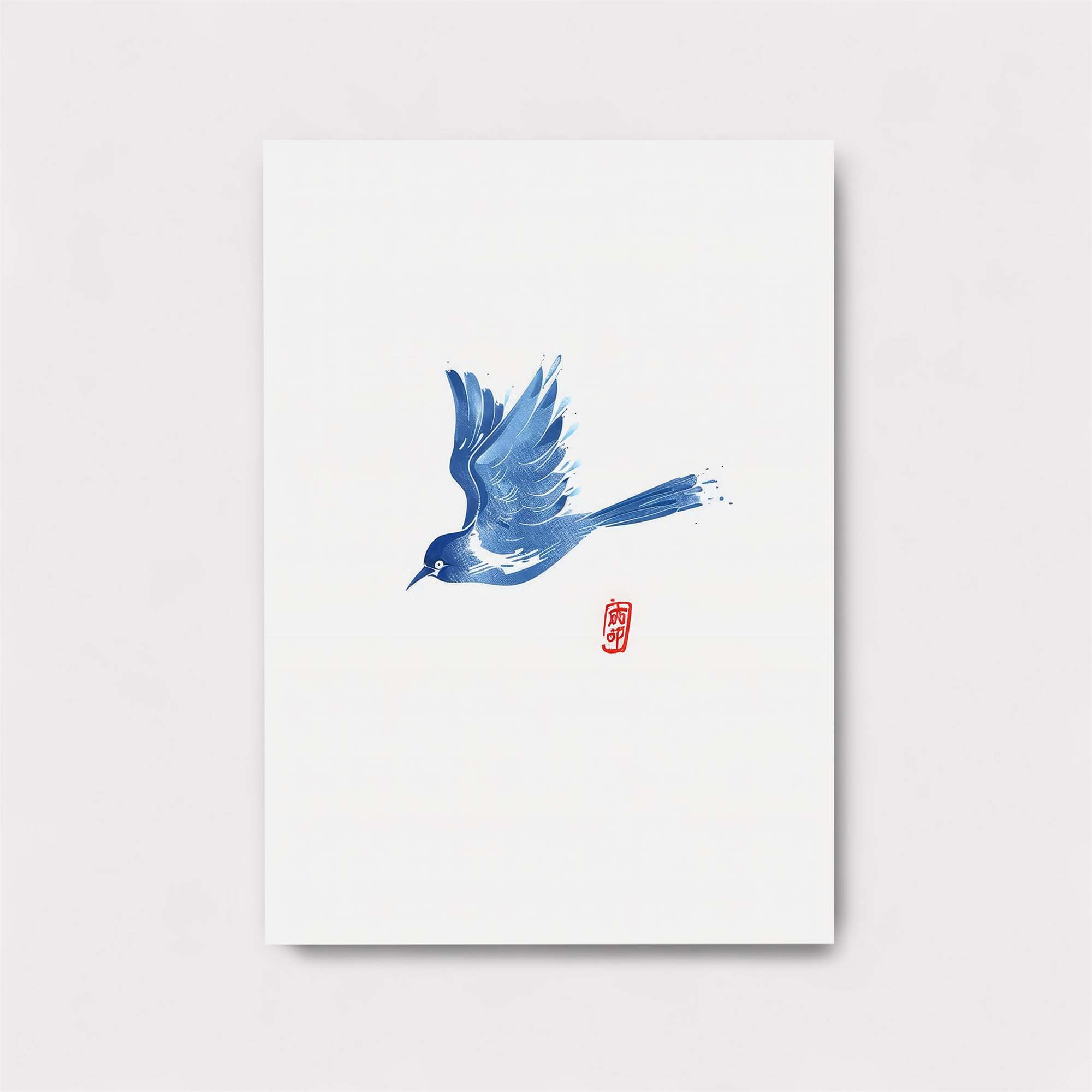 Blue Serenity Safe Wall Magnetic / M