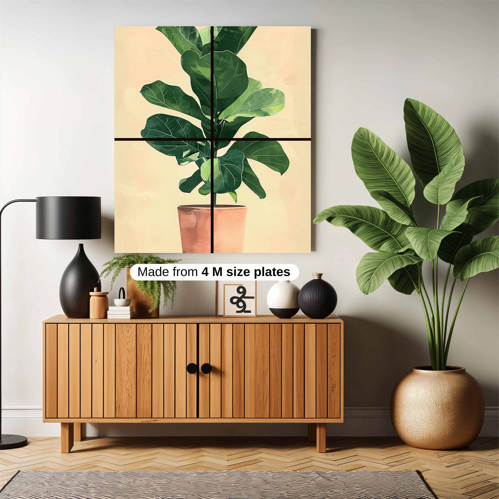 Fiddleleaf Serenity Safe Wall Magnetic / M