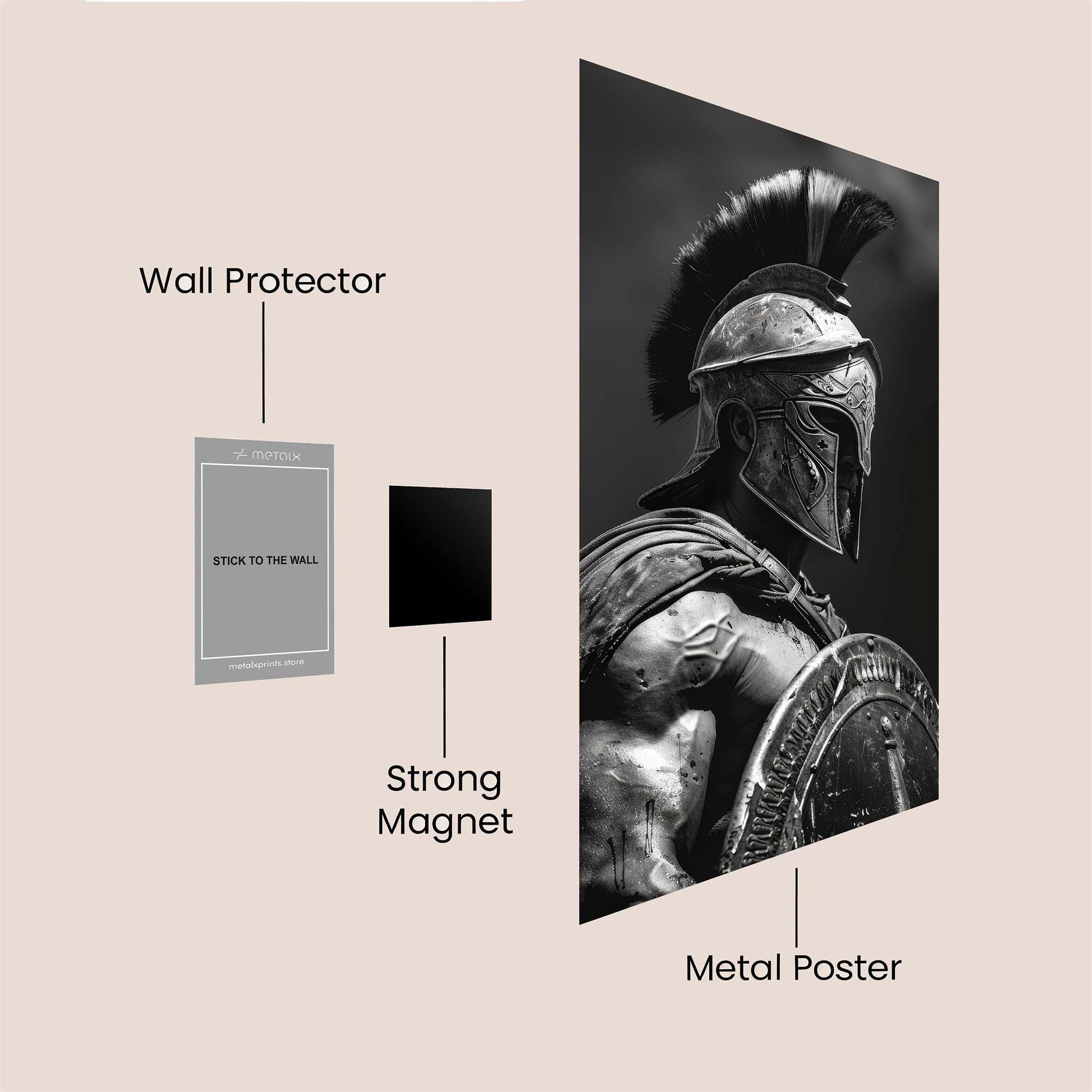 Spartan Valor Safe Wall Magnetic / M