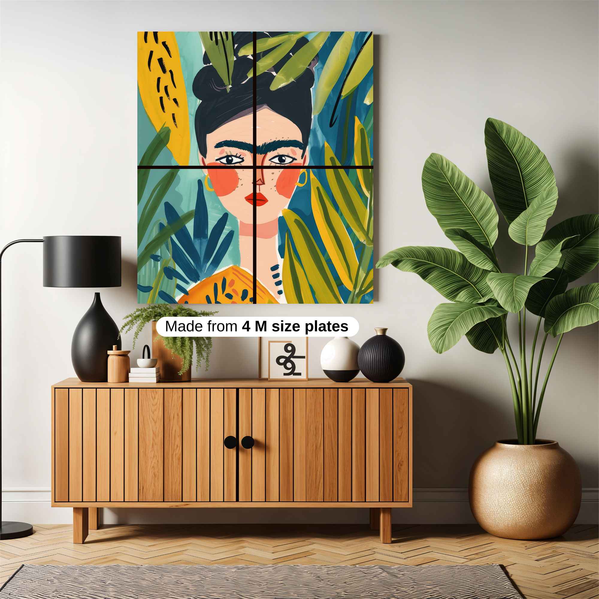 Frida Vibrant Safe Wall Magnetic / M
