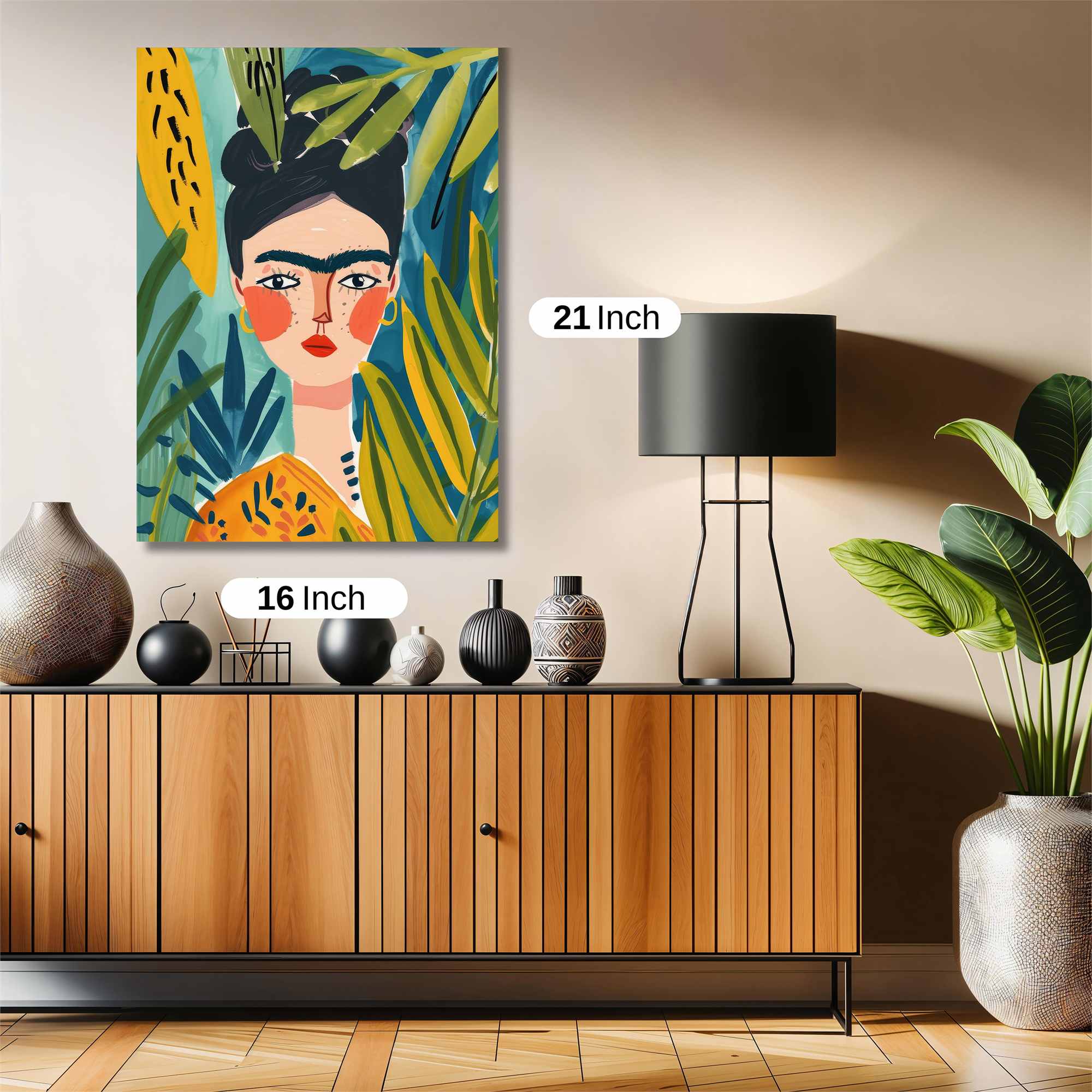 Frida Vibrant Safe Wall Magnetic / M