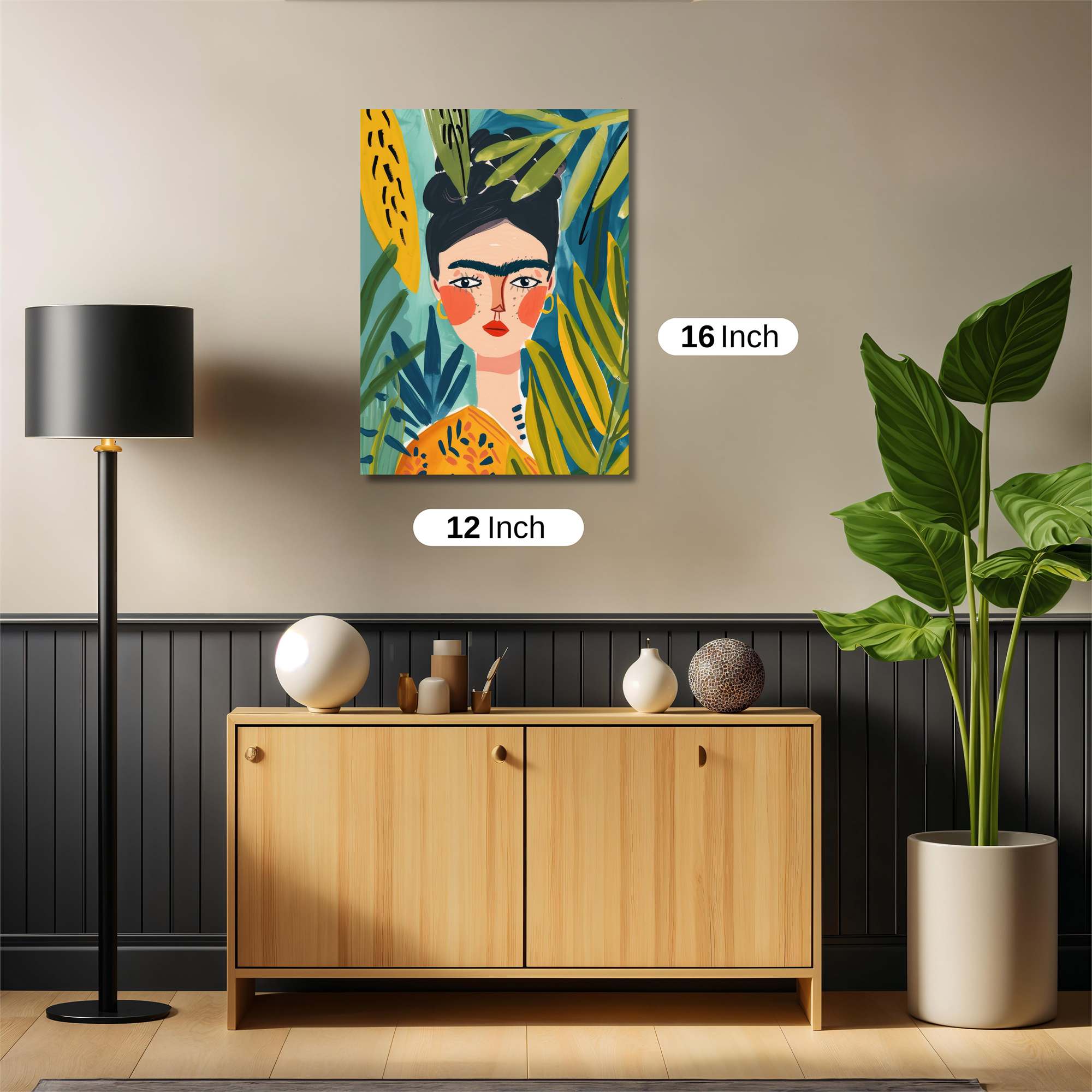 Frida Vibrant Safe Wall Magnetic / M