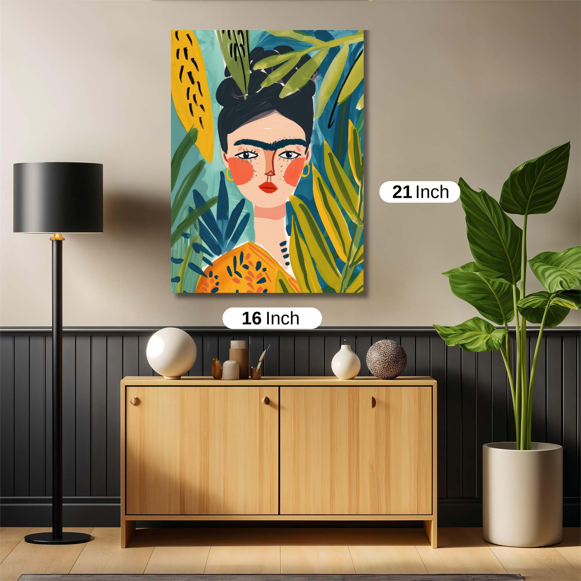 Frida Vibrant Safe Wall Magnetic / M