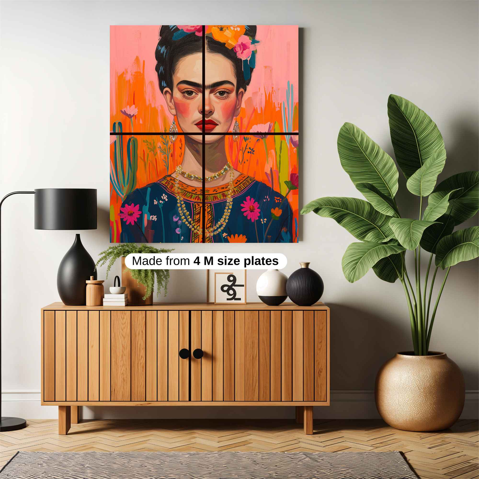 Frida Vibrant Safe Wall Magnetic / M