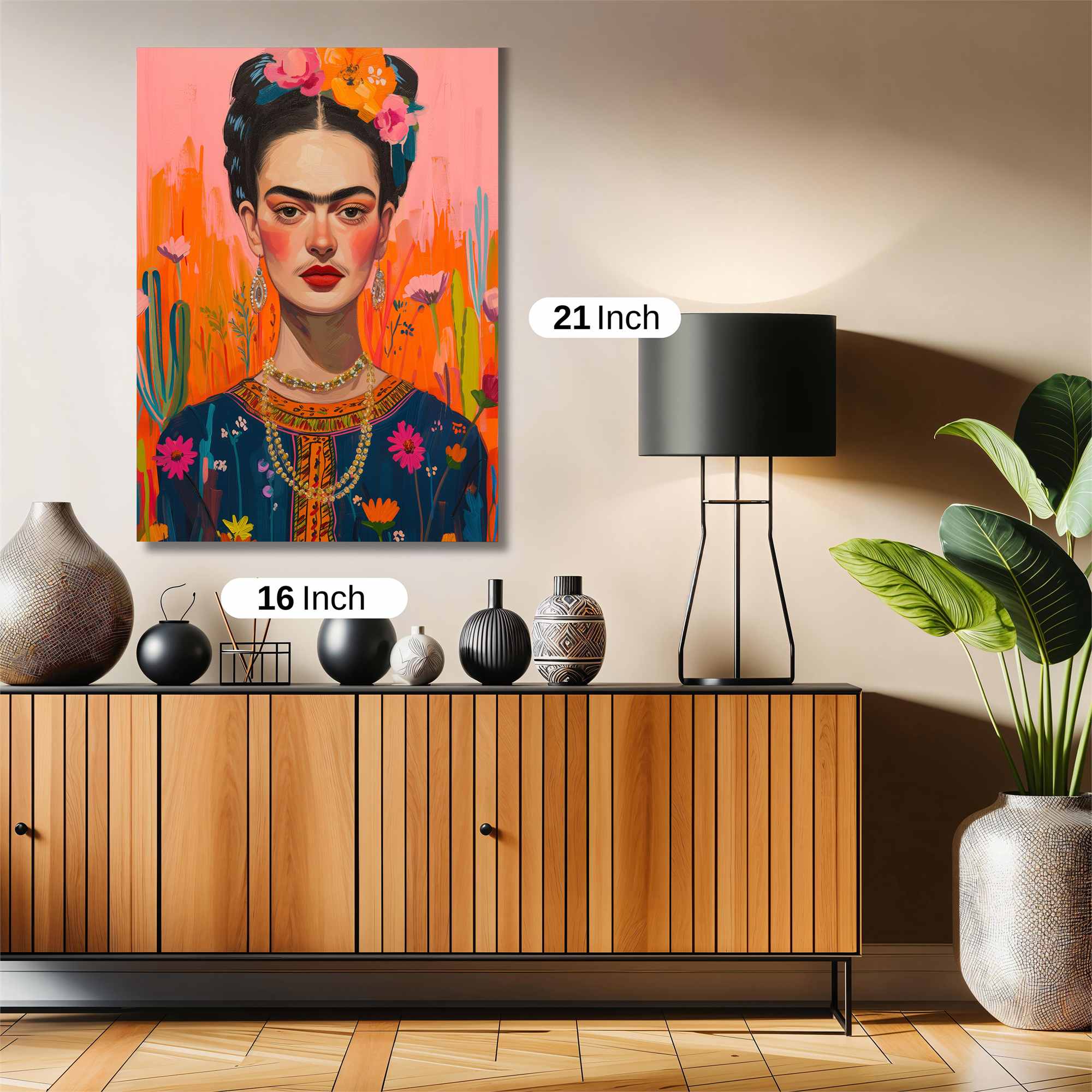 Frida Vibrant Safe Wall Magnetic / M