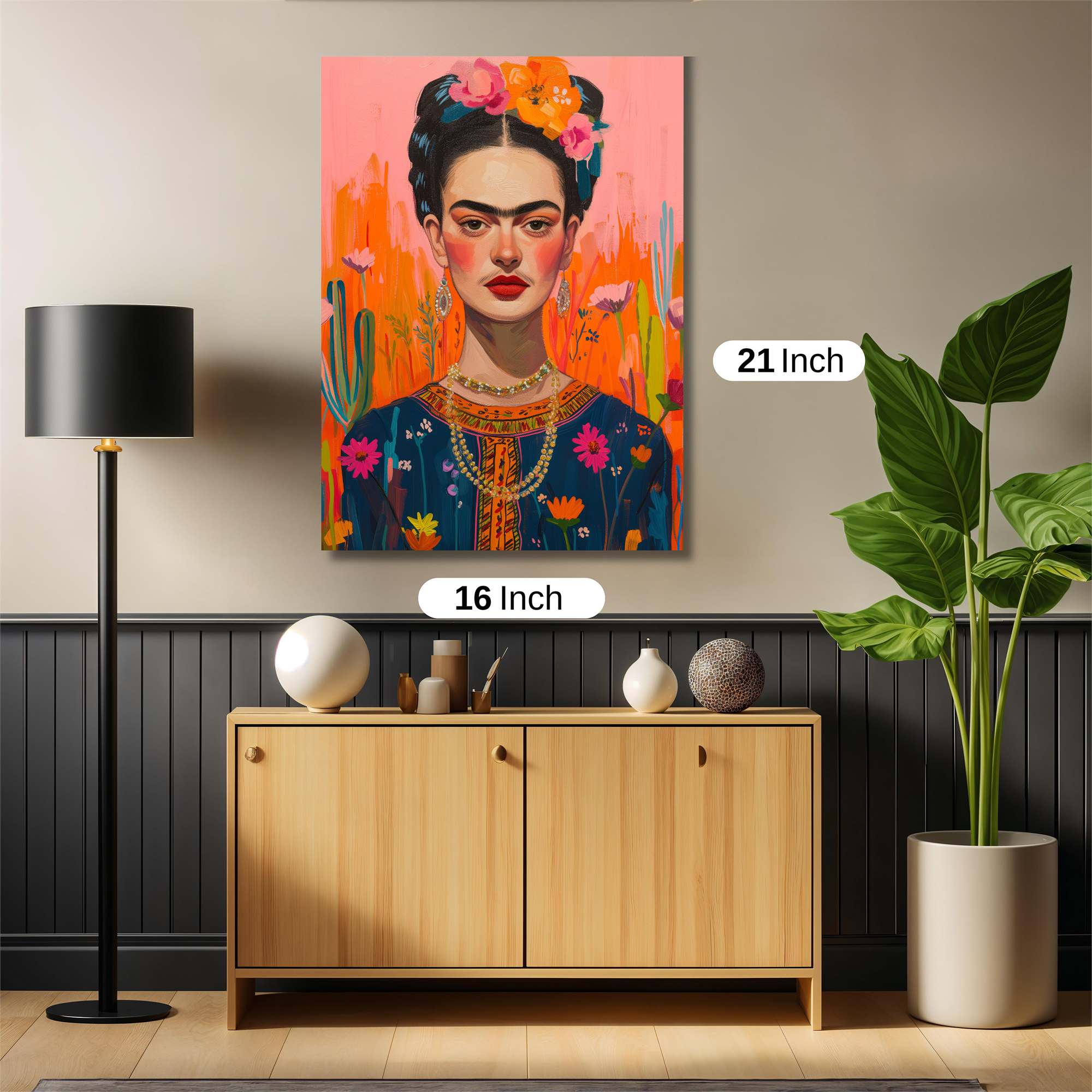 Frida Vibrant Safe Wall Magnetic / M