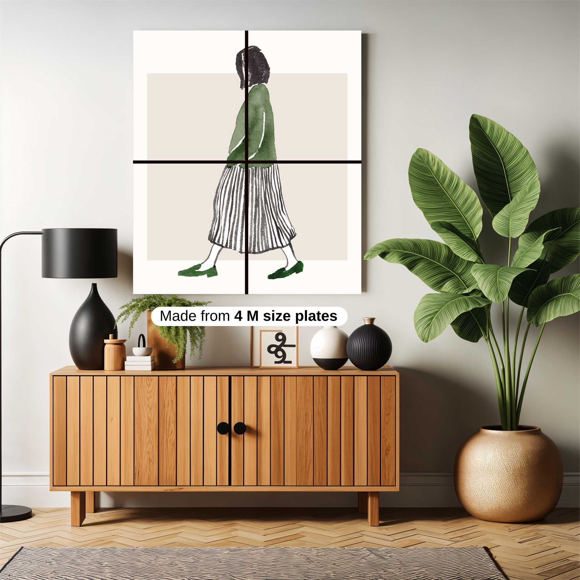 Graceful Walk Safe Wall Magnetic / M
