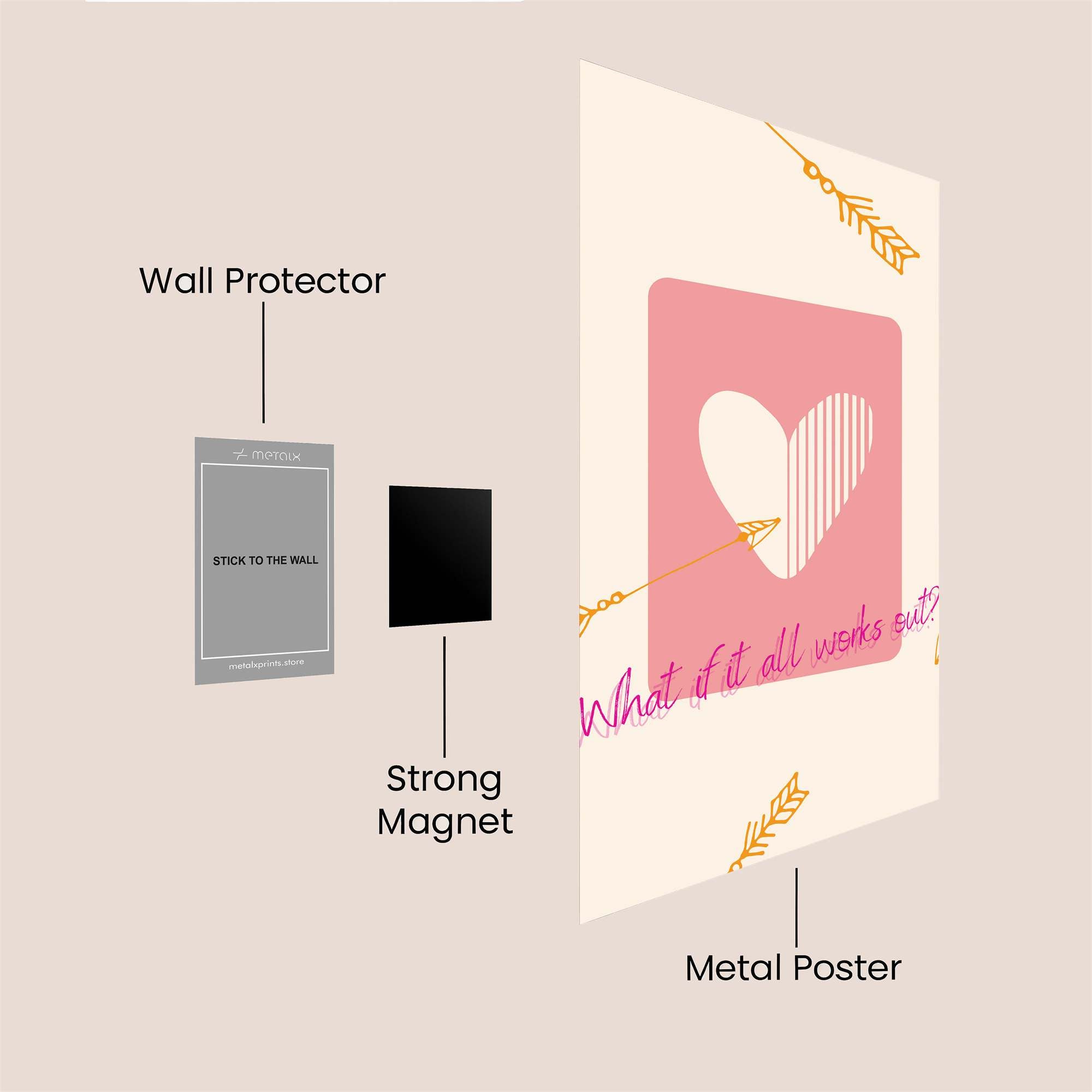 Cupid's Hope Safe Wall Magnetic / M