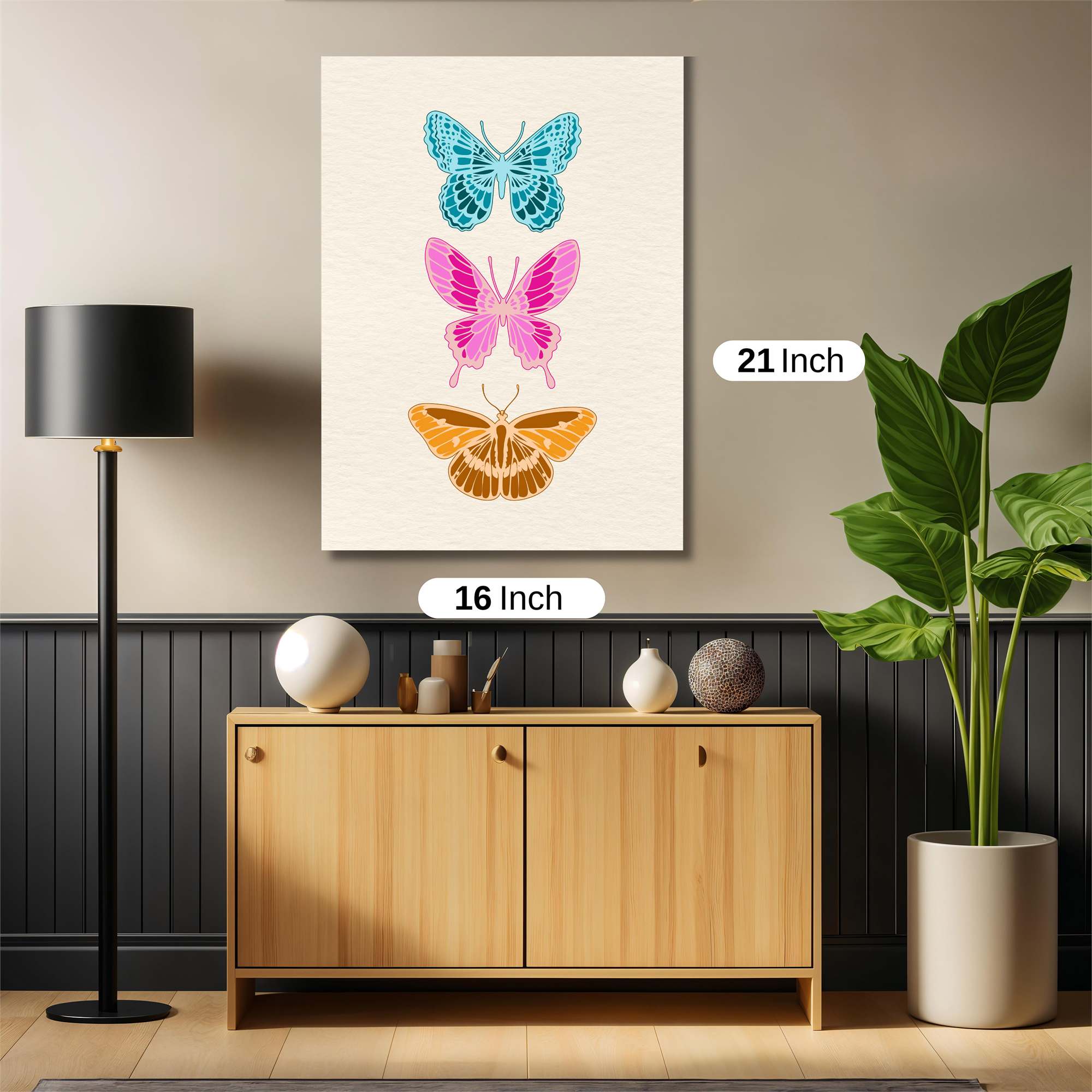 Butterfly Bliss Safe Wall Magnetic / M