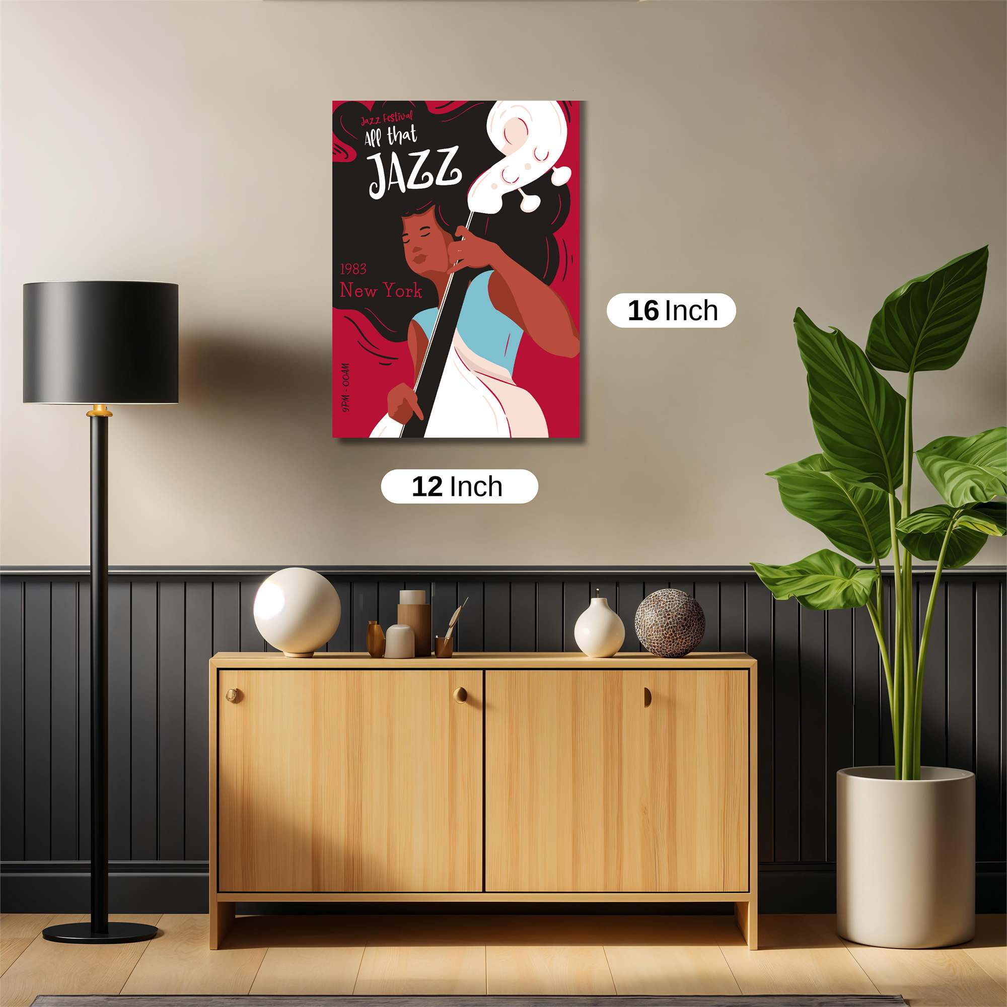 Jazz Vibe Safe Wall Magnetic / M