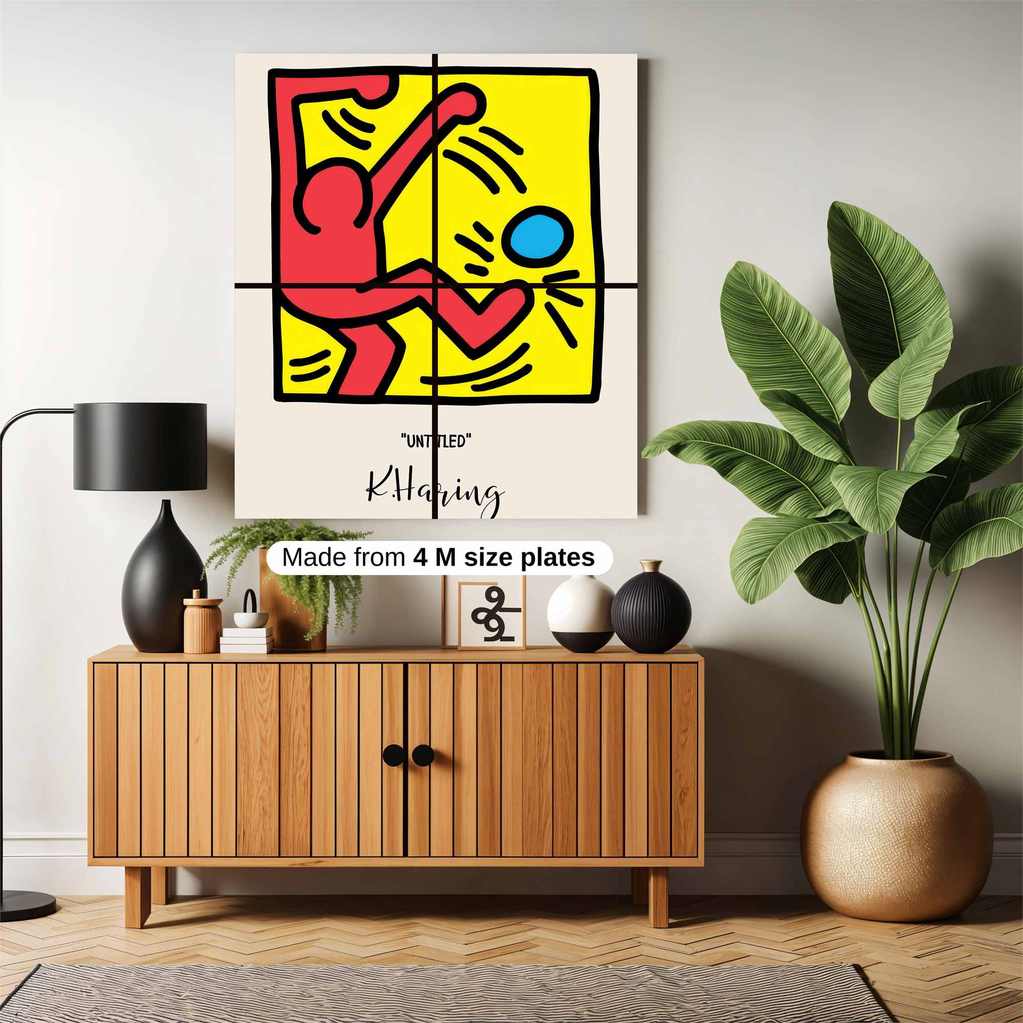 Haring Joy Safe Wall Magnetic / M
